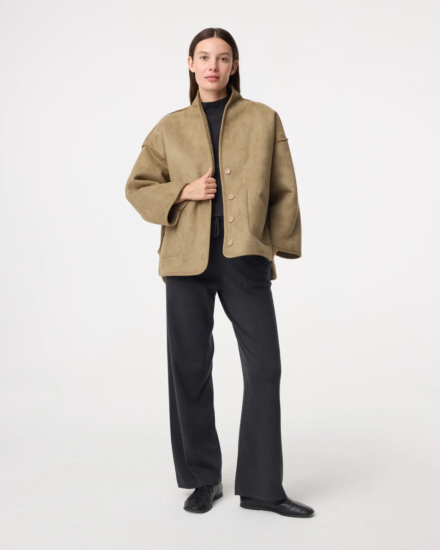 KNIT-TED jas Joko 262P150 Moss