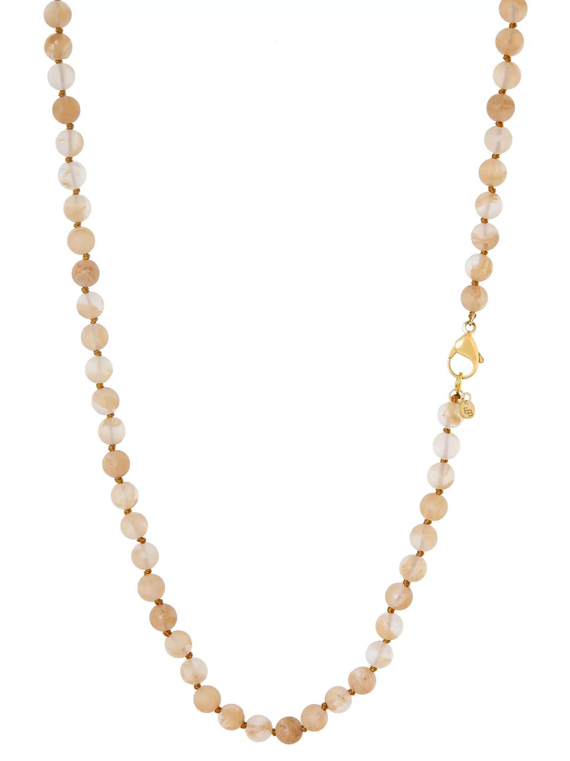Ellen Beekmans ketting KET79885 Warm geel