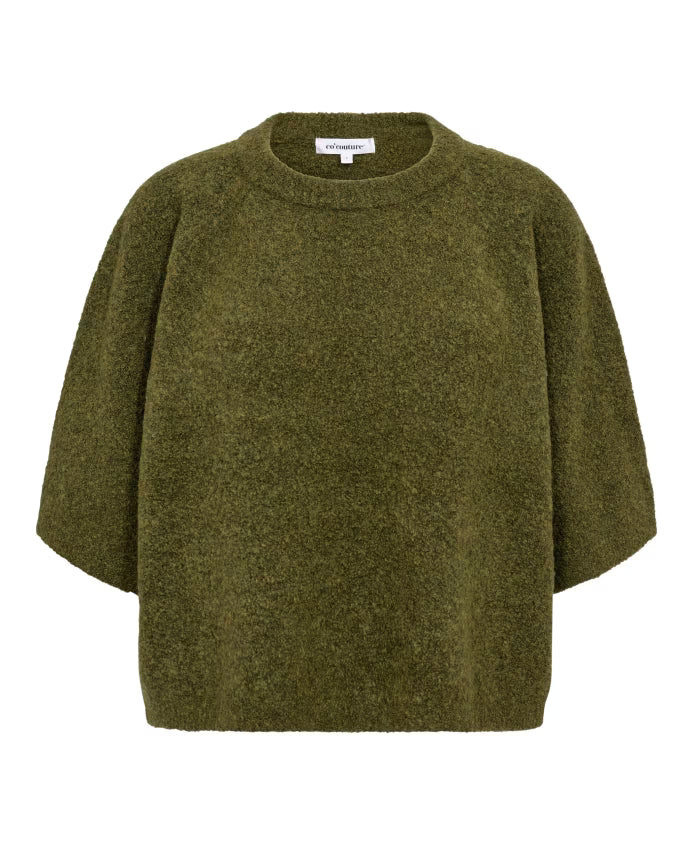 Co'Couture KailaCC SS Knit in Olive