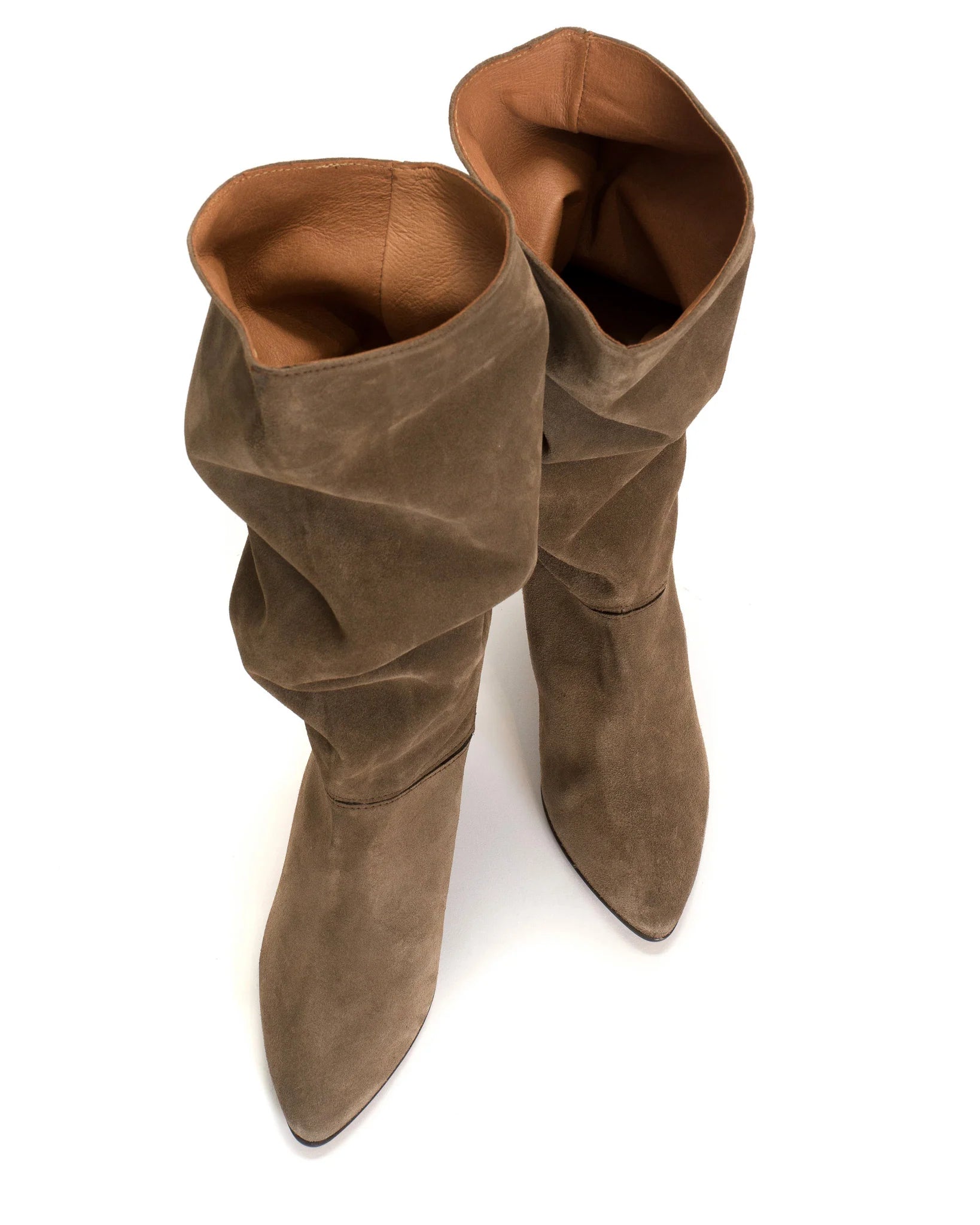 Anonymous laarzen Jasmina 50 stiletto Dark Taupe