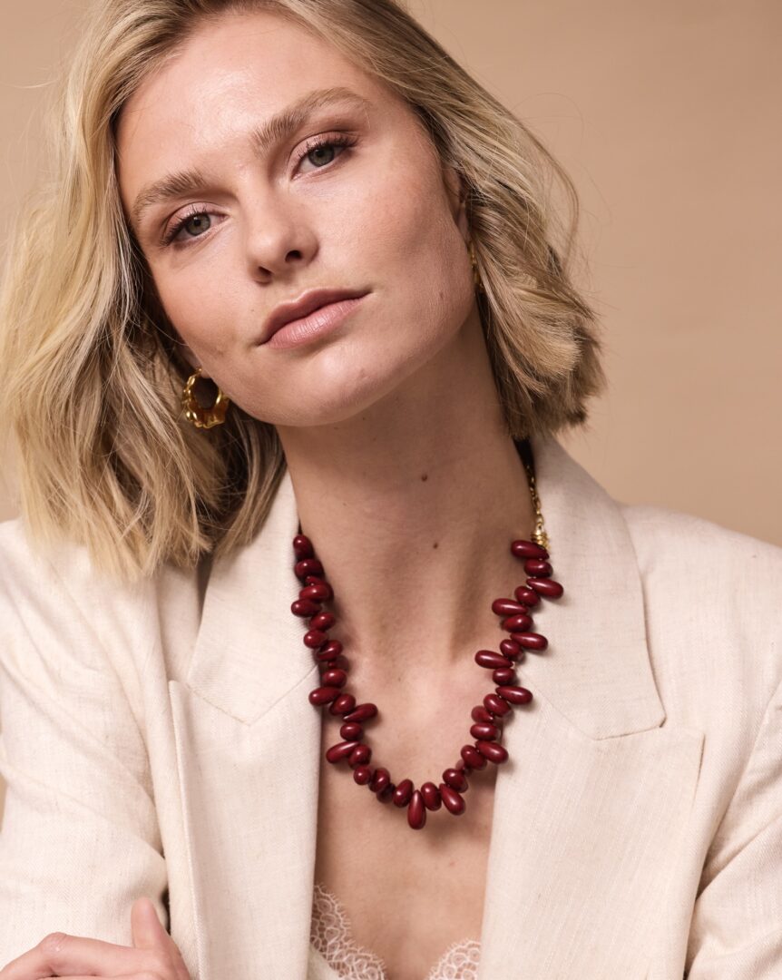 Ellen Beekmans ketting K0857733 Aubergine