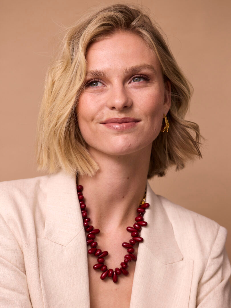 Ellen Beekmans ketting K0857733 Aubergine