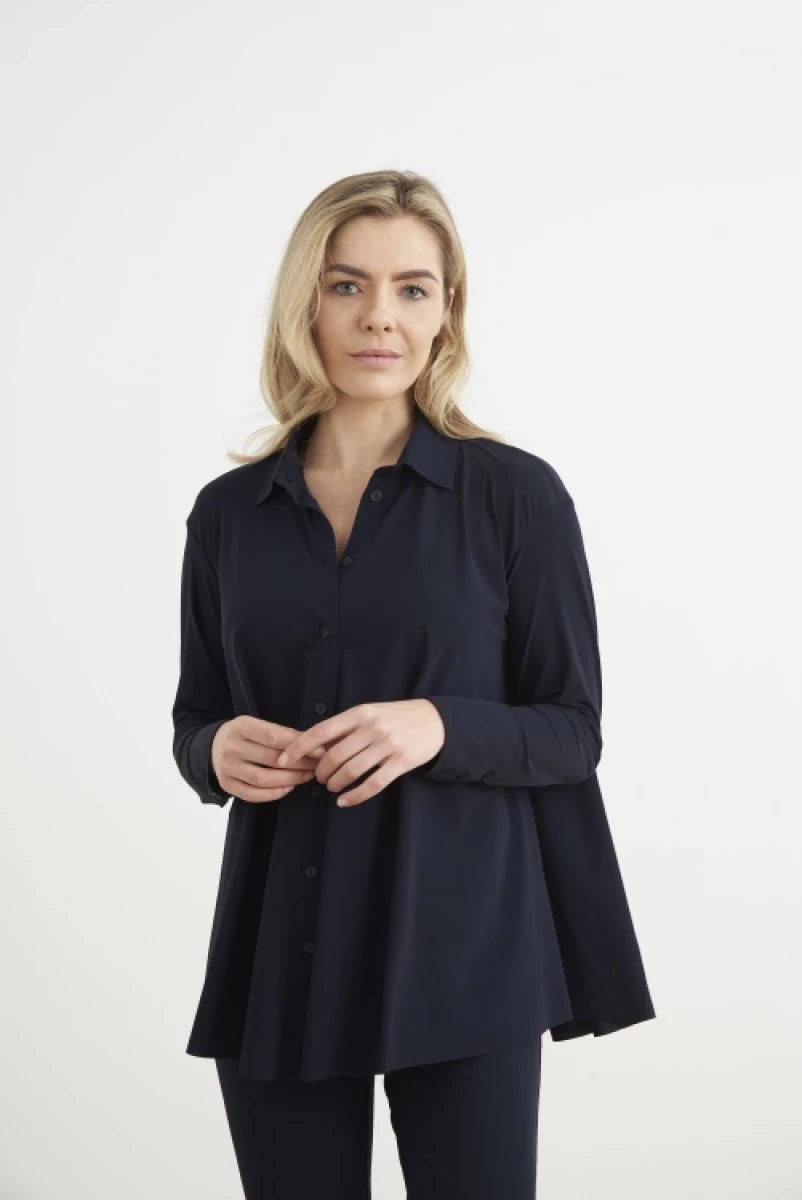 Japantky Japantky blouse Milly Black Blue