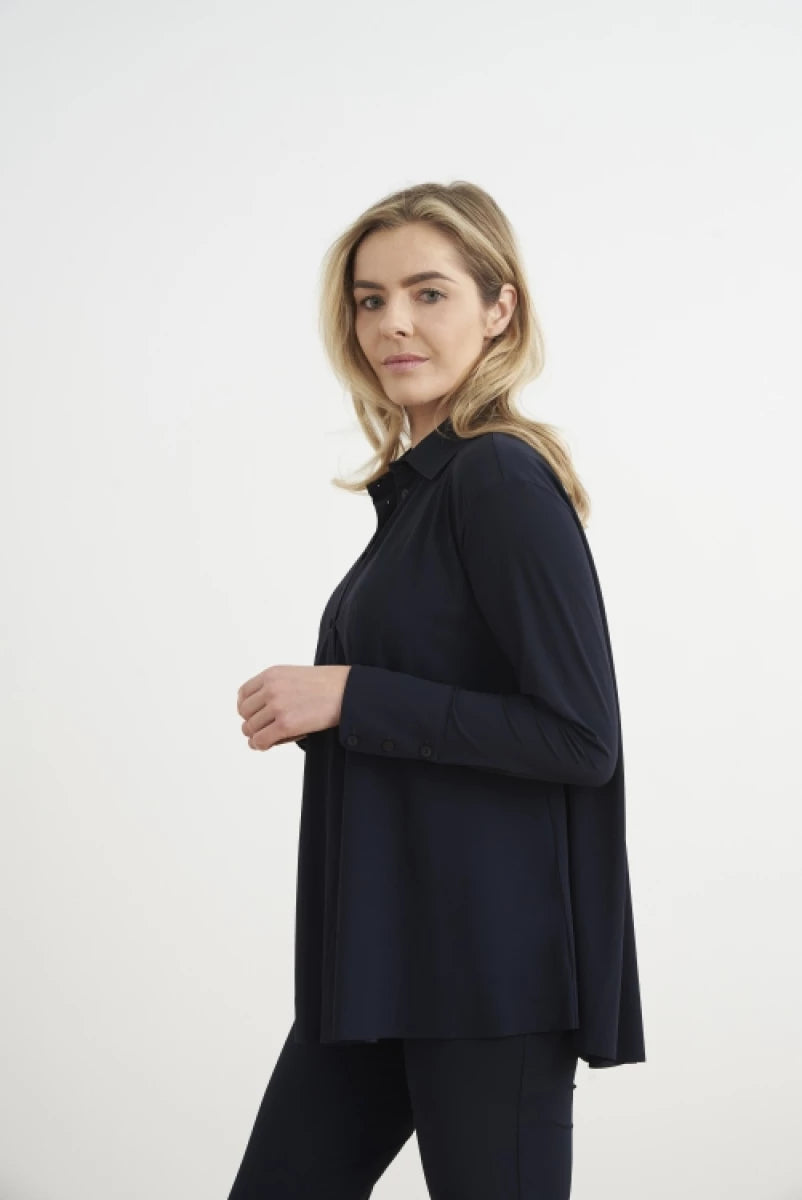 Japantky Japantky blouse Milly Black Blue
