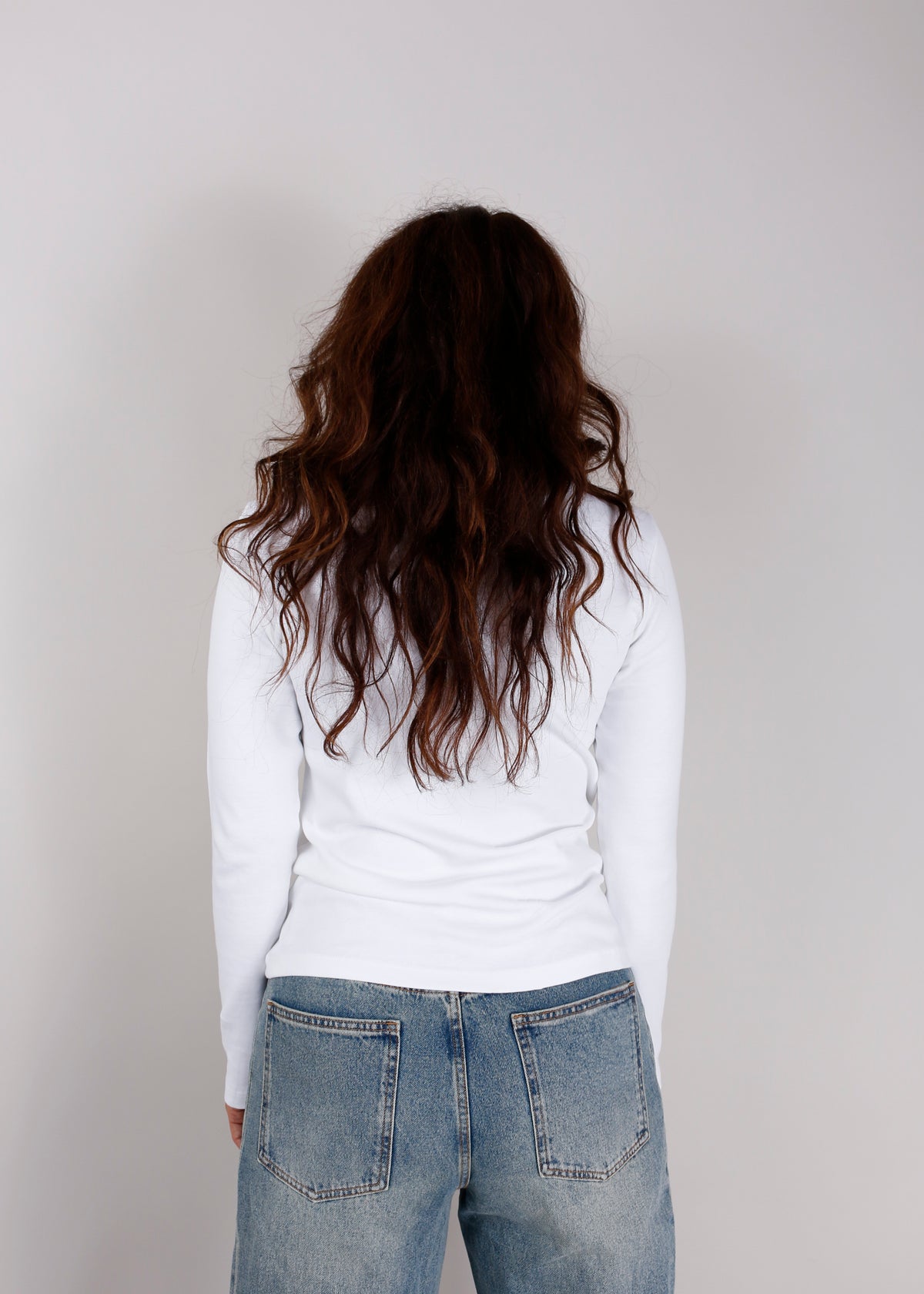 La Vie longsleeve Mila white