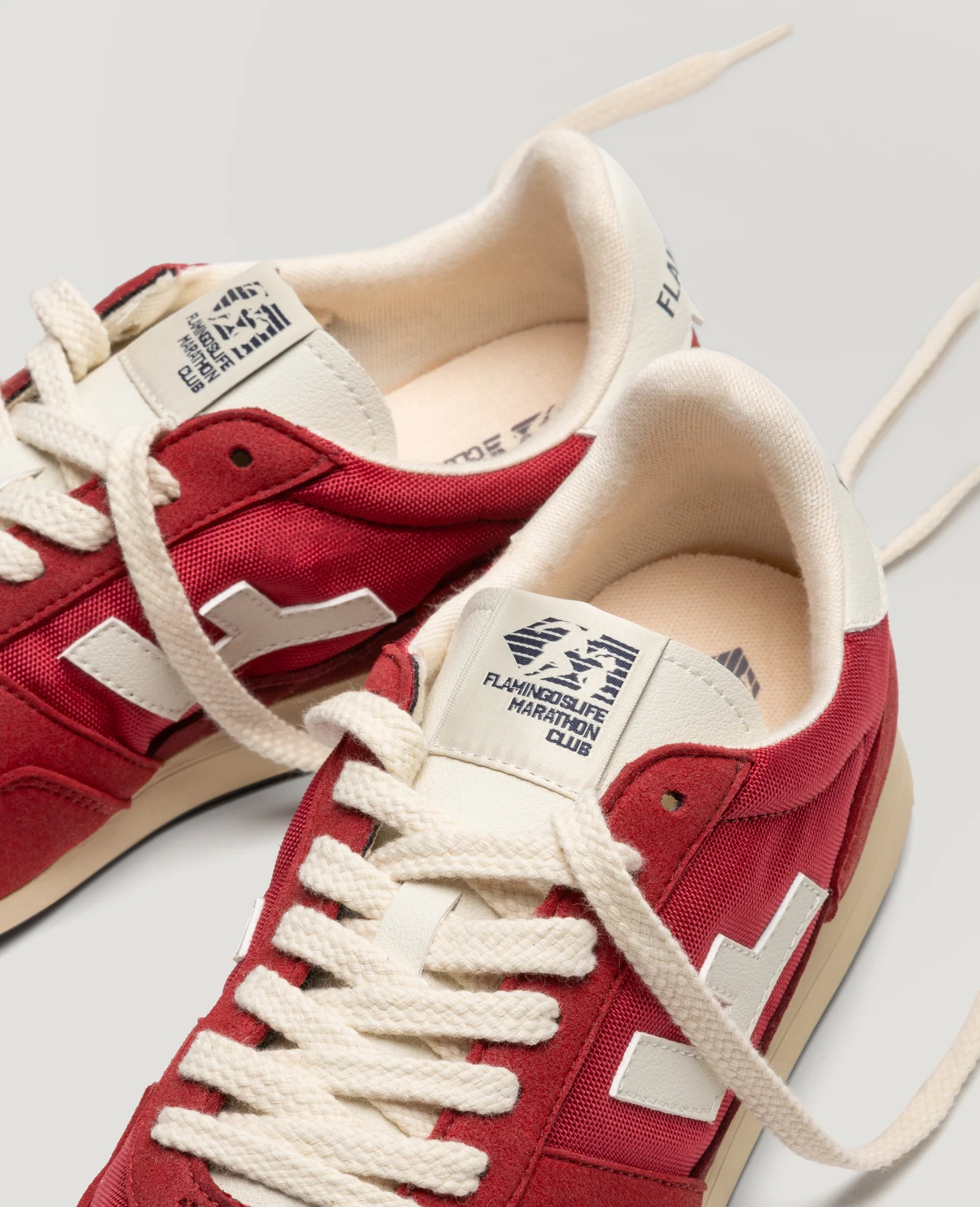 Flamingos sneakers Marathon Club Scarlet