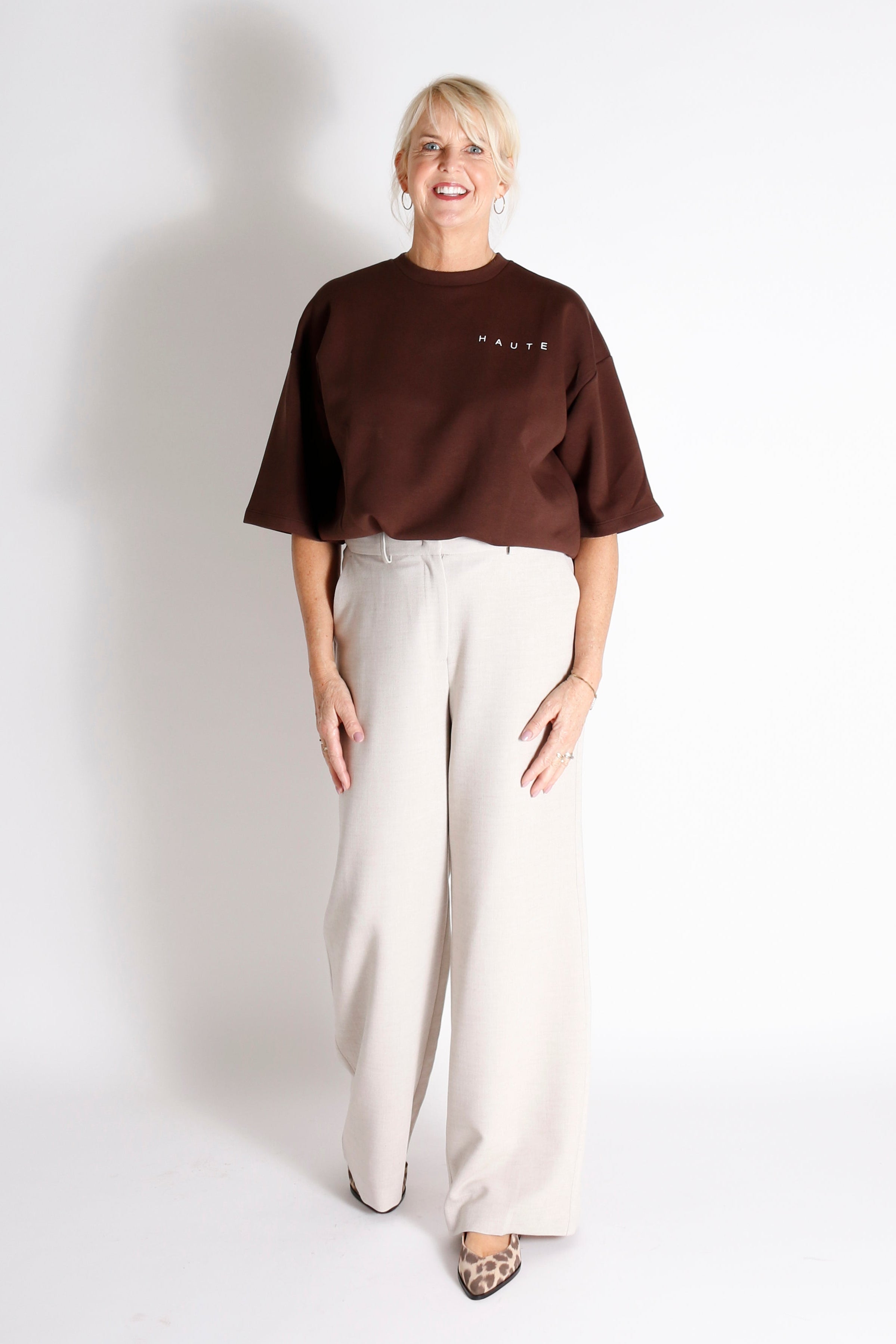 Haute l'Amitié shirt Hl10461 Mocca