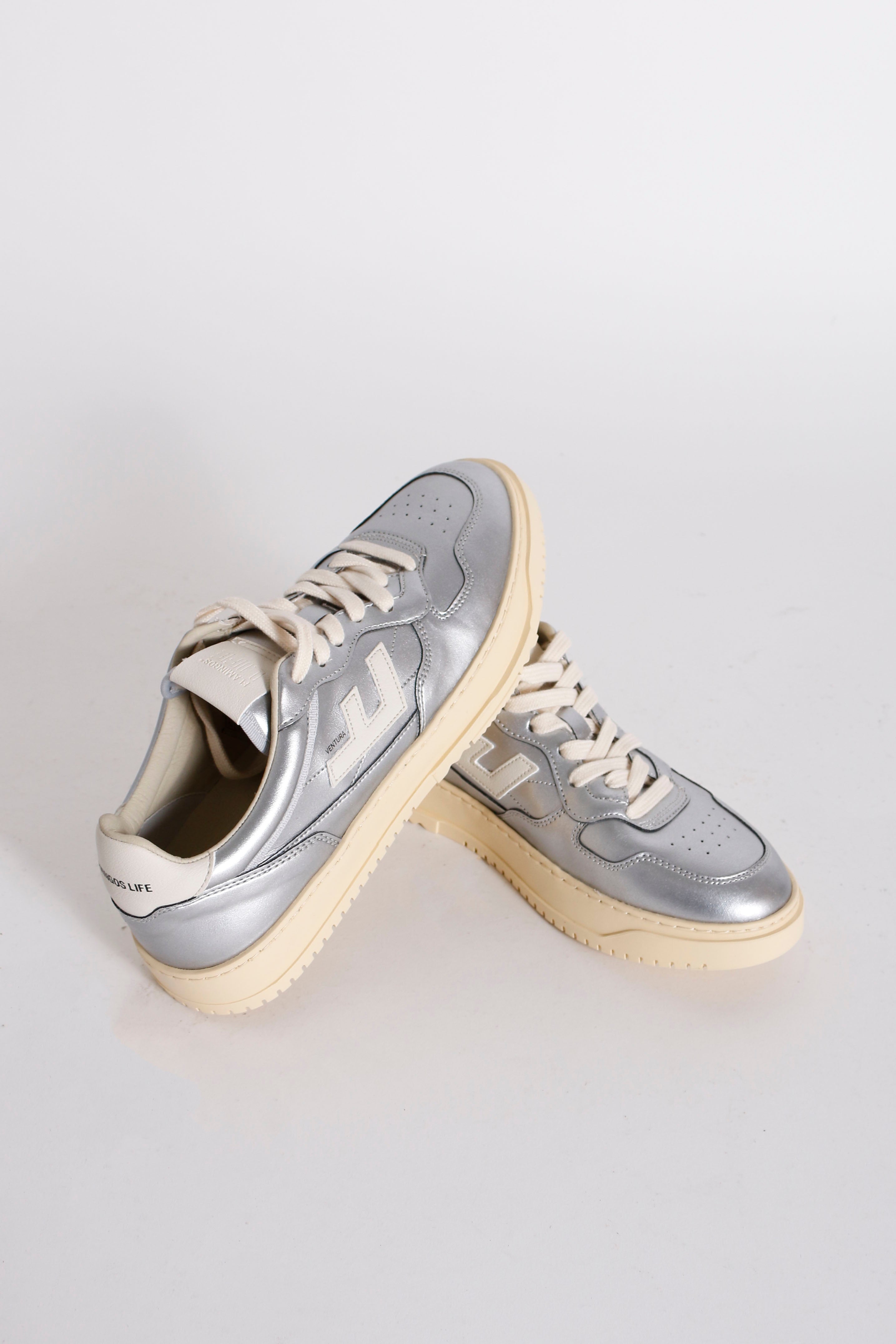 Flamingos sneakers Ventura Clean Silver