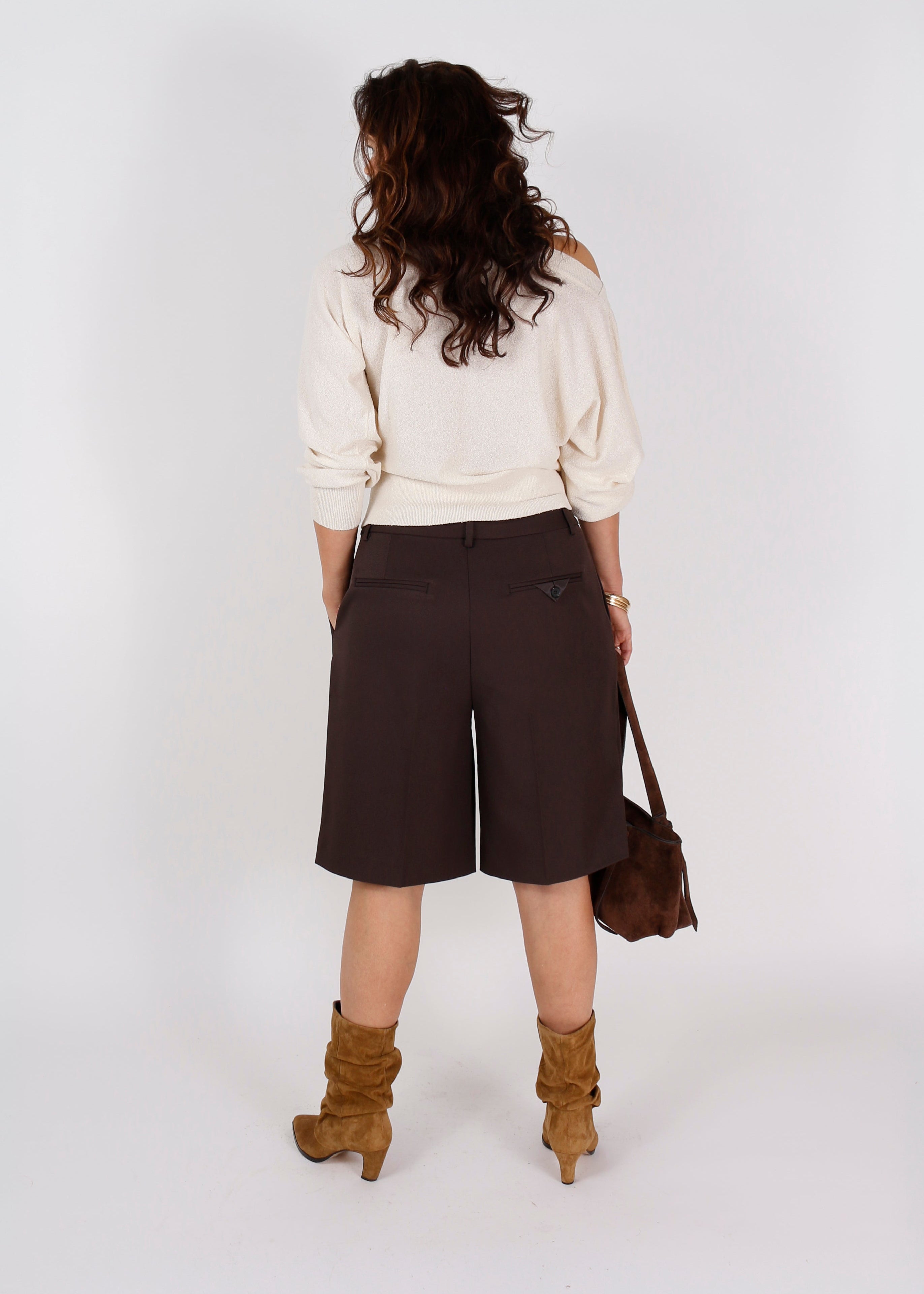 Haute l'Amitié shorts Hl10495 Mocca