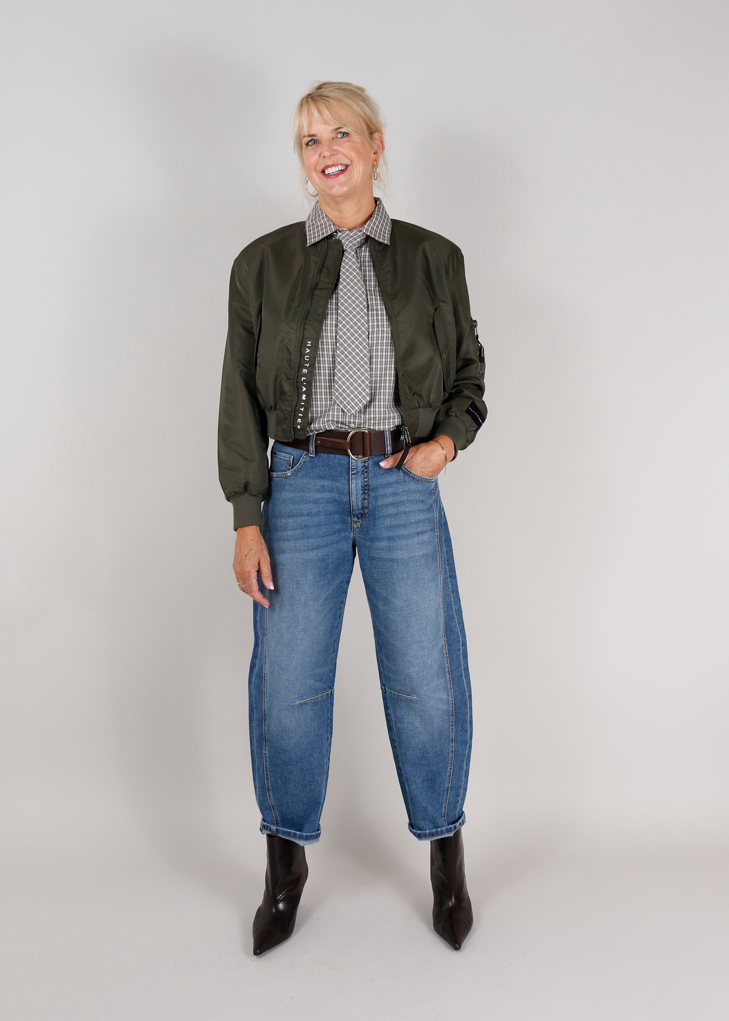 Haute l'Amitié Bomber HL10659 Army