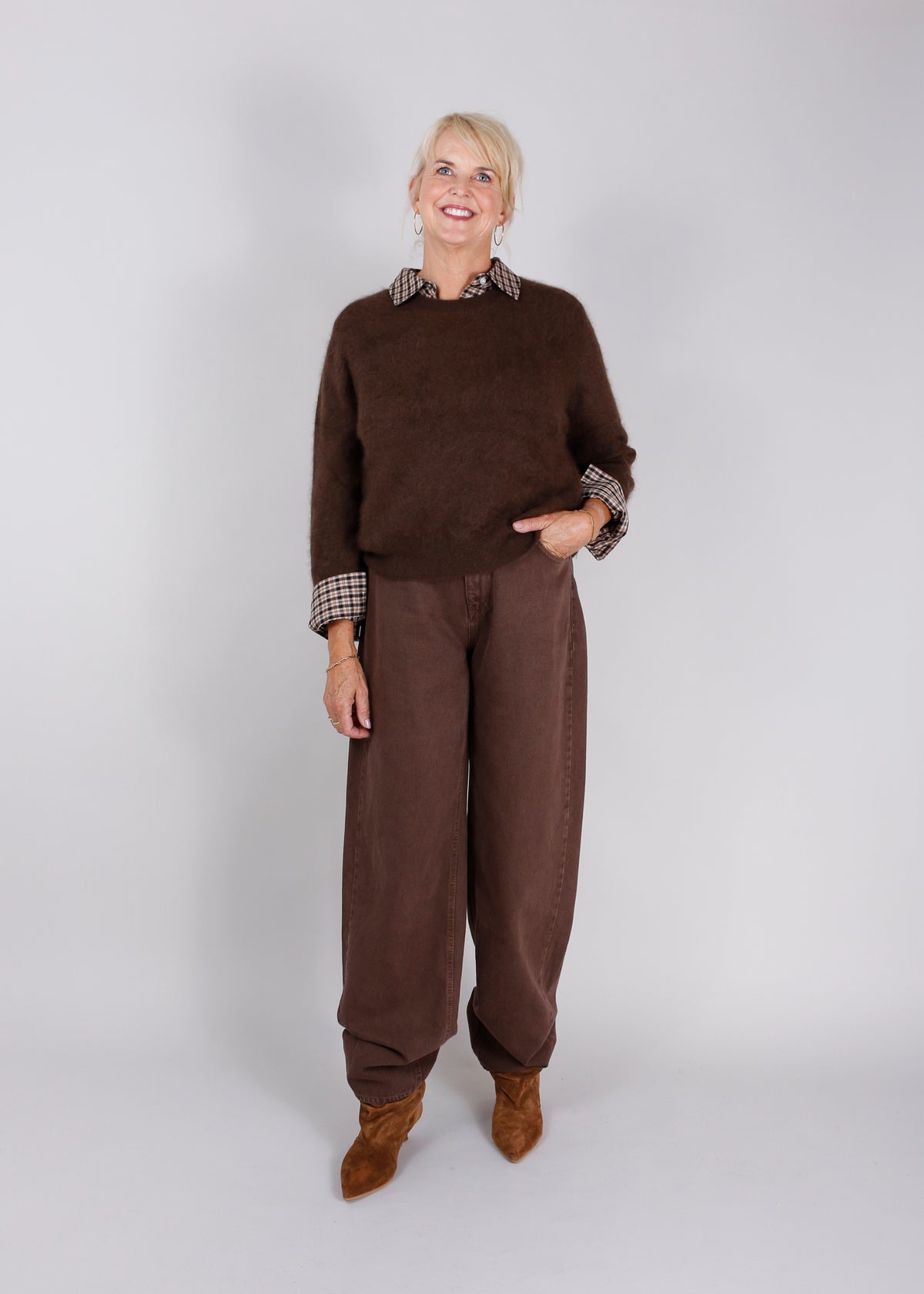 Haute l'Amitié jeans HL10873 Mocca