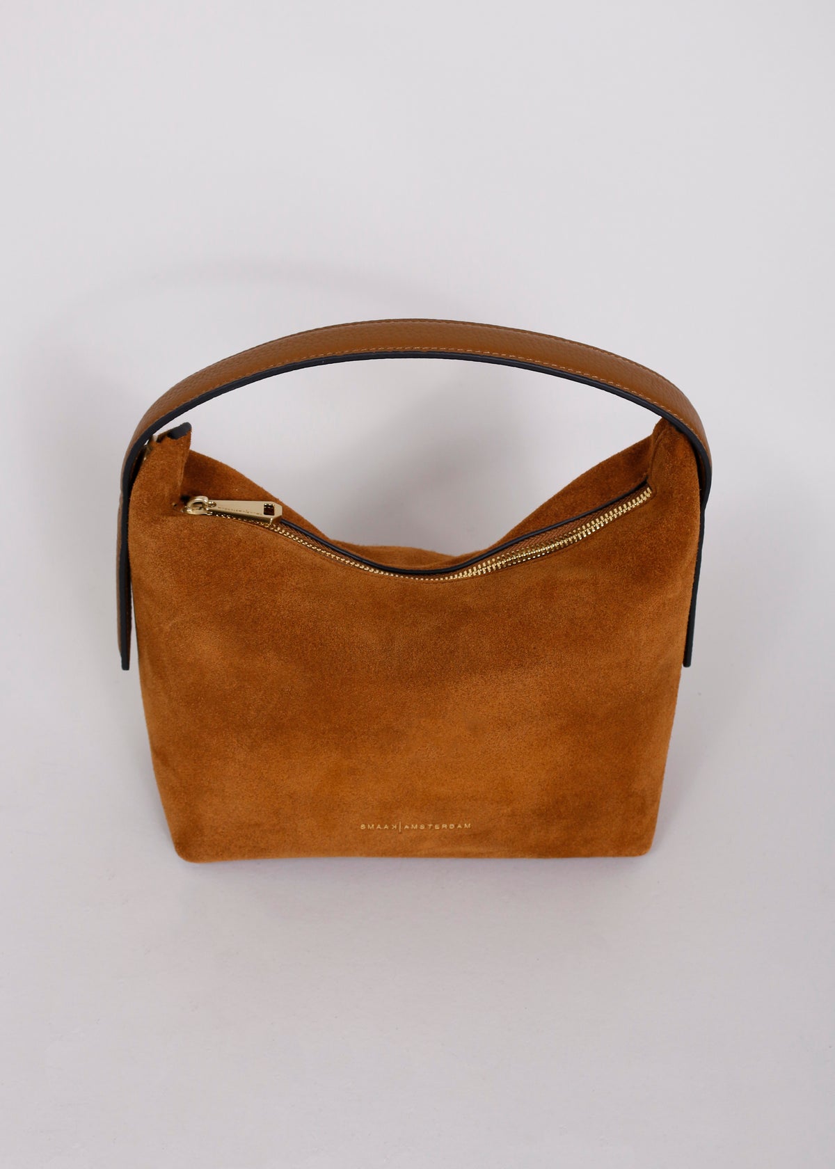 Smaak Amsterdam Tara Suede tas in Dune