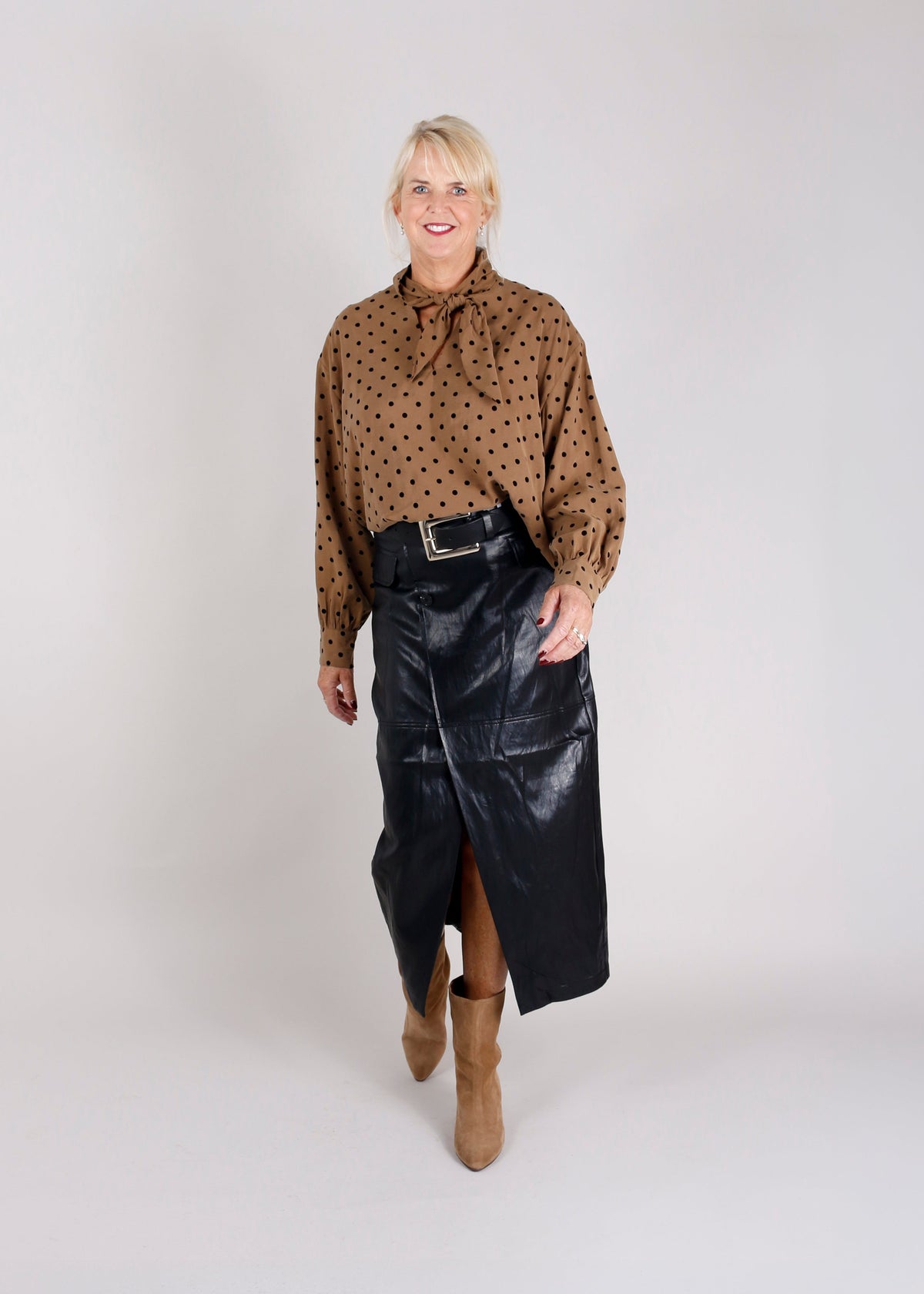 Co'Couture Rok GittCC Asym Floor - Black