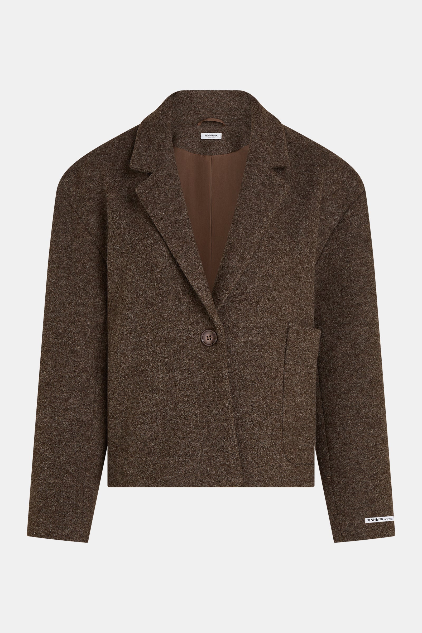 Penn & Ink jas W26C381 655 tabac