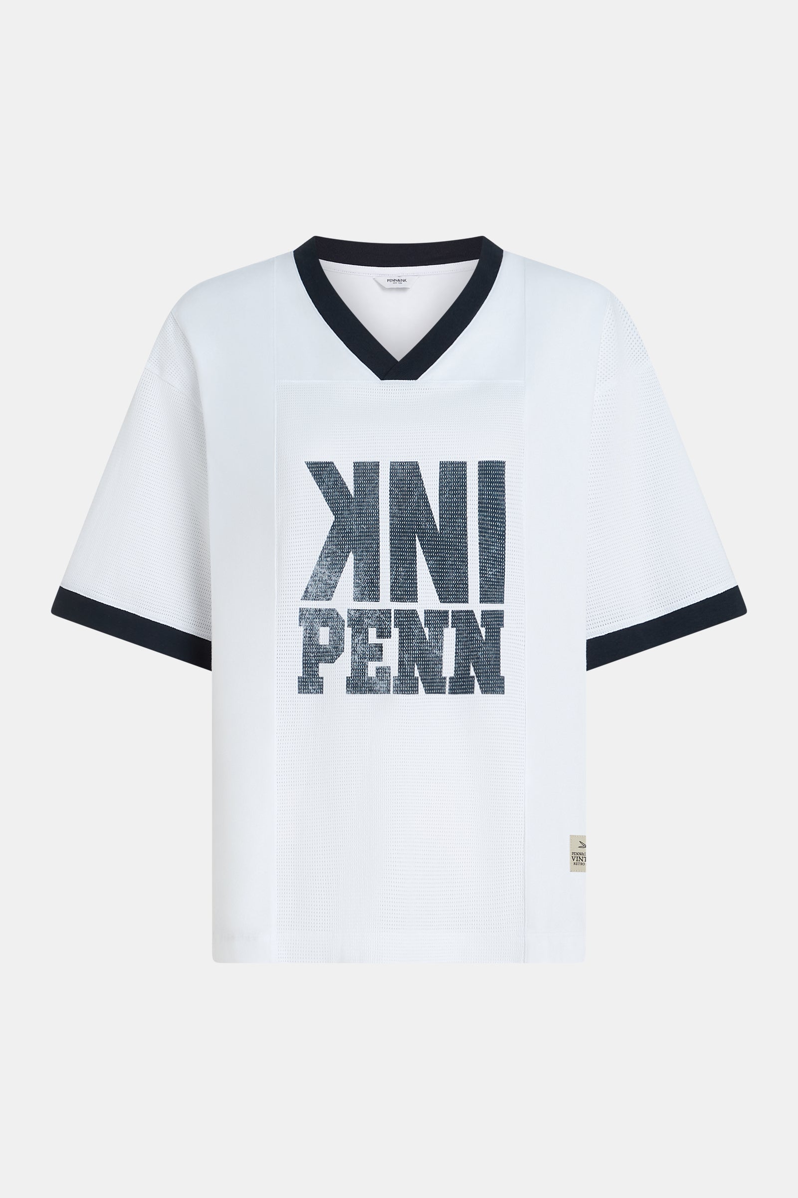 Penn & Ink T-shirt S26F1885LTD 01/55 white-navy