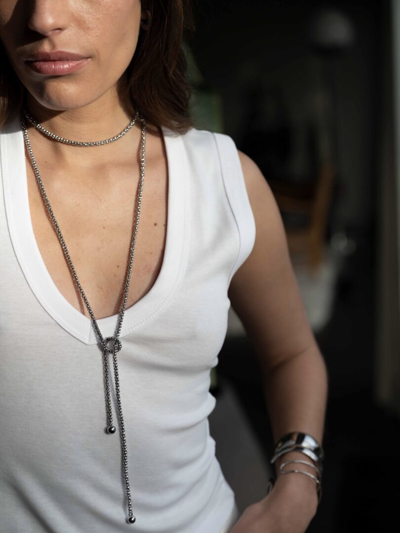 Ellen Beekmans ketting KET48274 zilver
