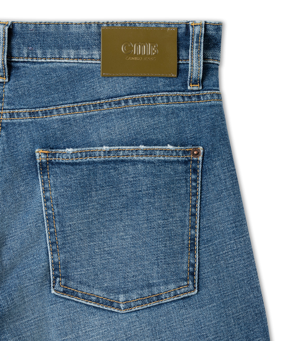 Cambio Jeans Ornella Twisted in Cross Worn Used detail
