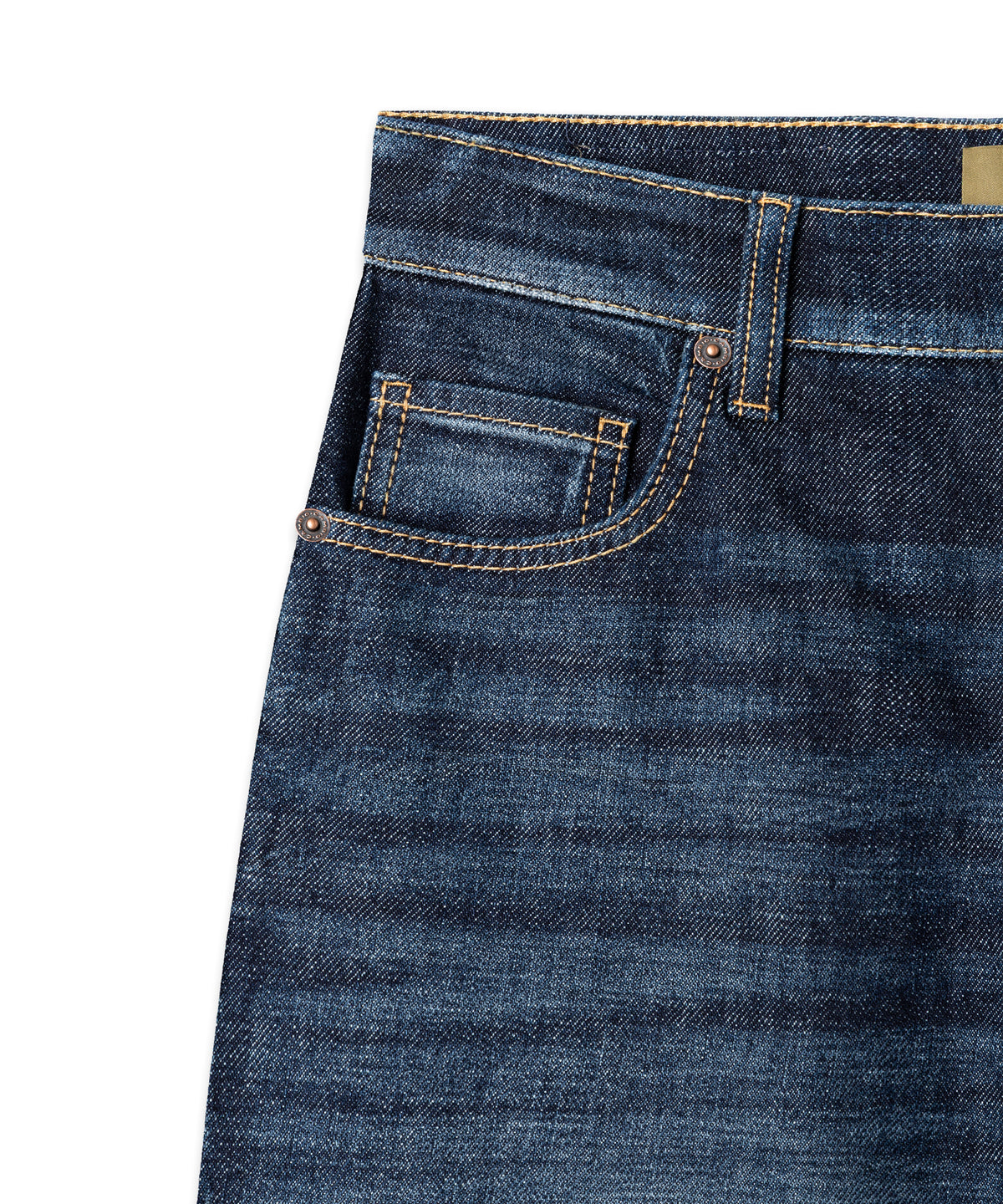 Cambio Oria wide leg jeans in Cross Dark Soft Tea detail