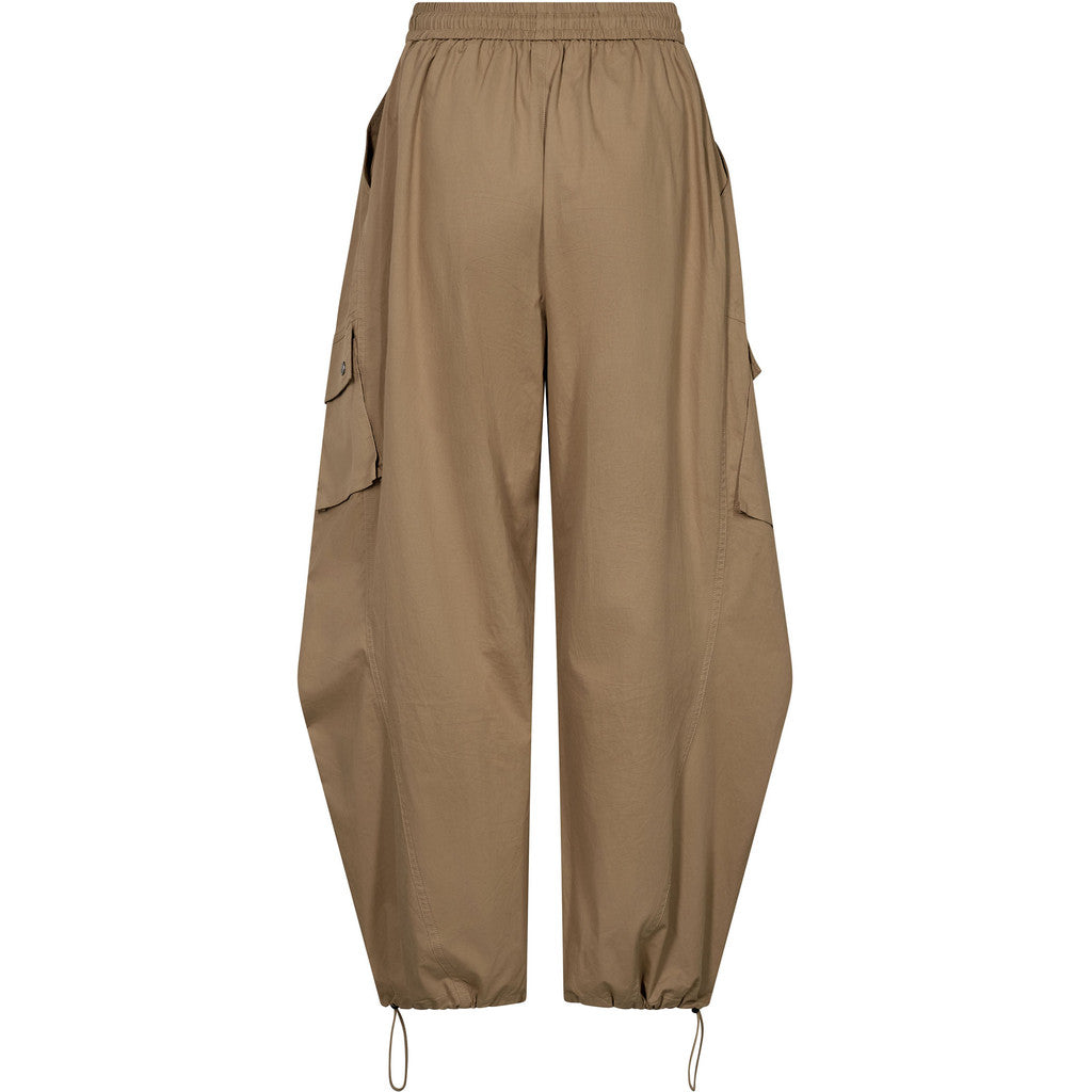 Haute L'Amitié Cargo Broek Air Zip Tall in Walnut