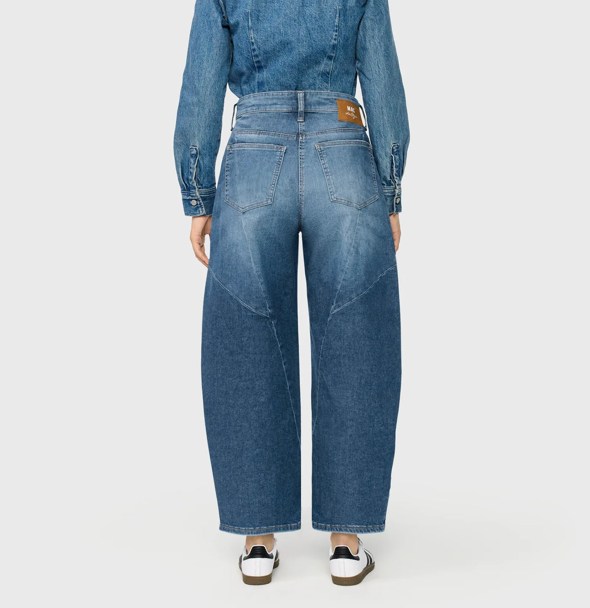 MAC Dakota Barrel Seam jeans in Fashion Blue Used