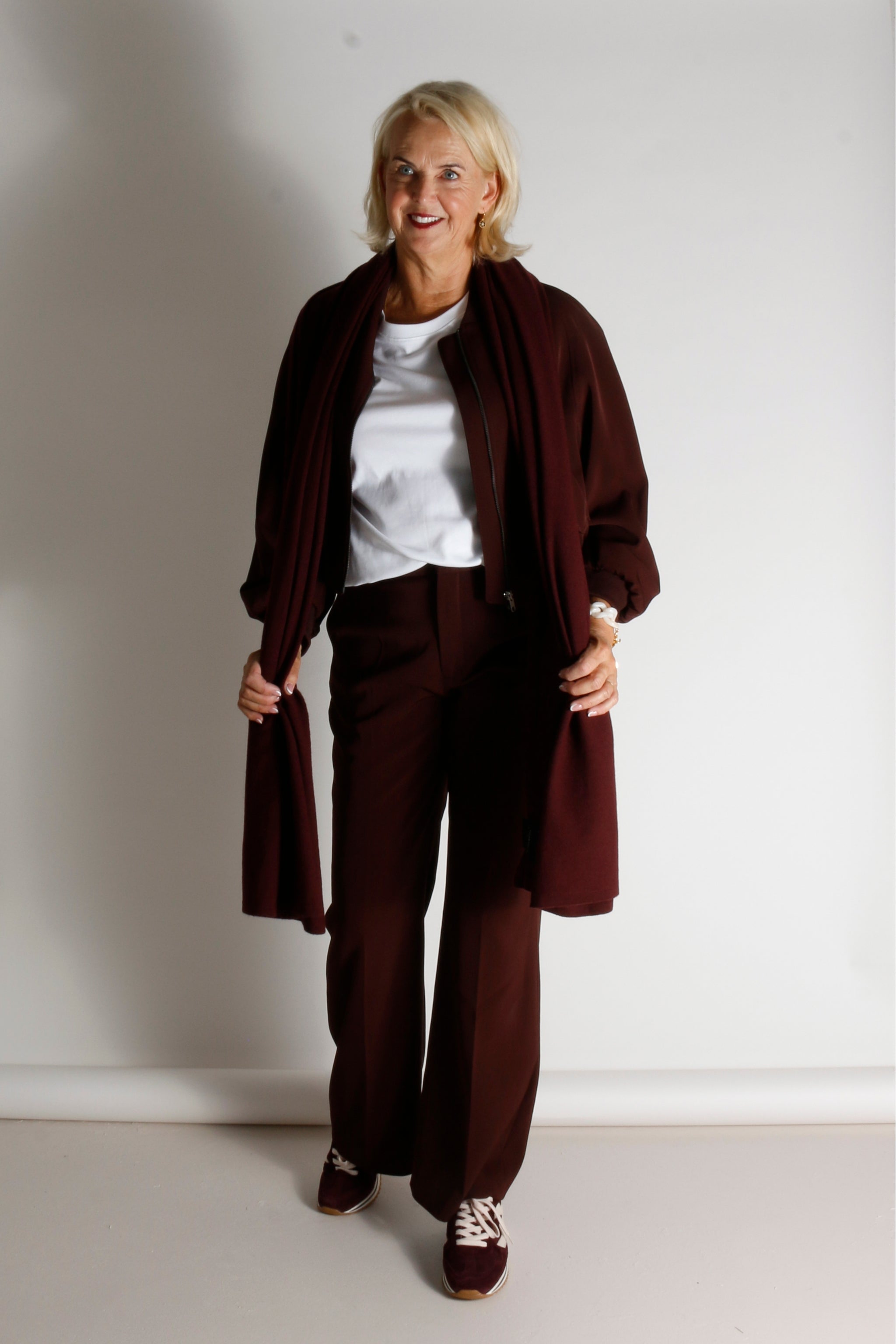 Sjaalmania Cosy Chic Burgundy