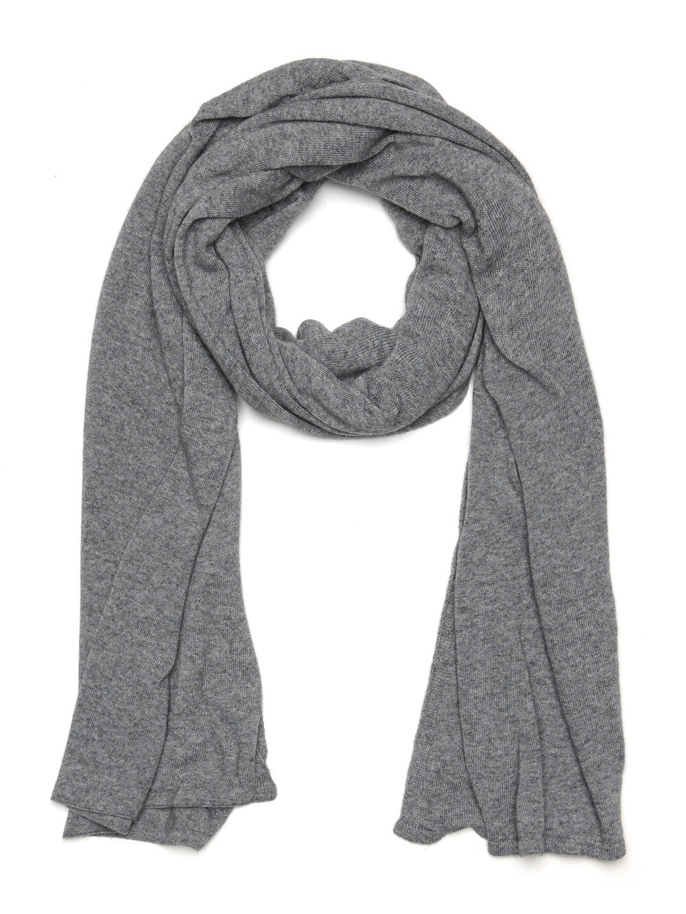 SjaalMania Cosy Chic travelwrap in Mid Grey Melee