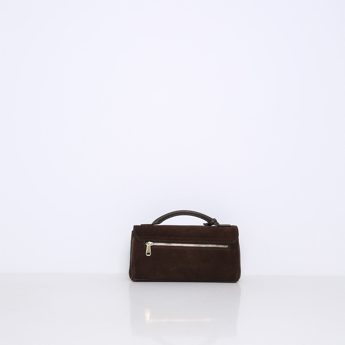 SMAAK Amsterdam Charlton Suede Tas in Moss
