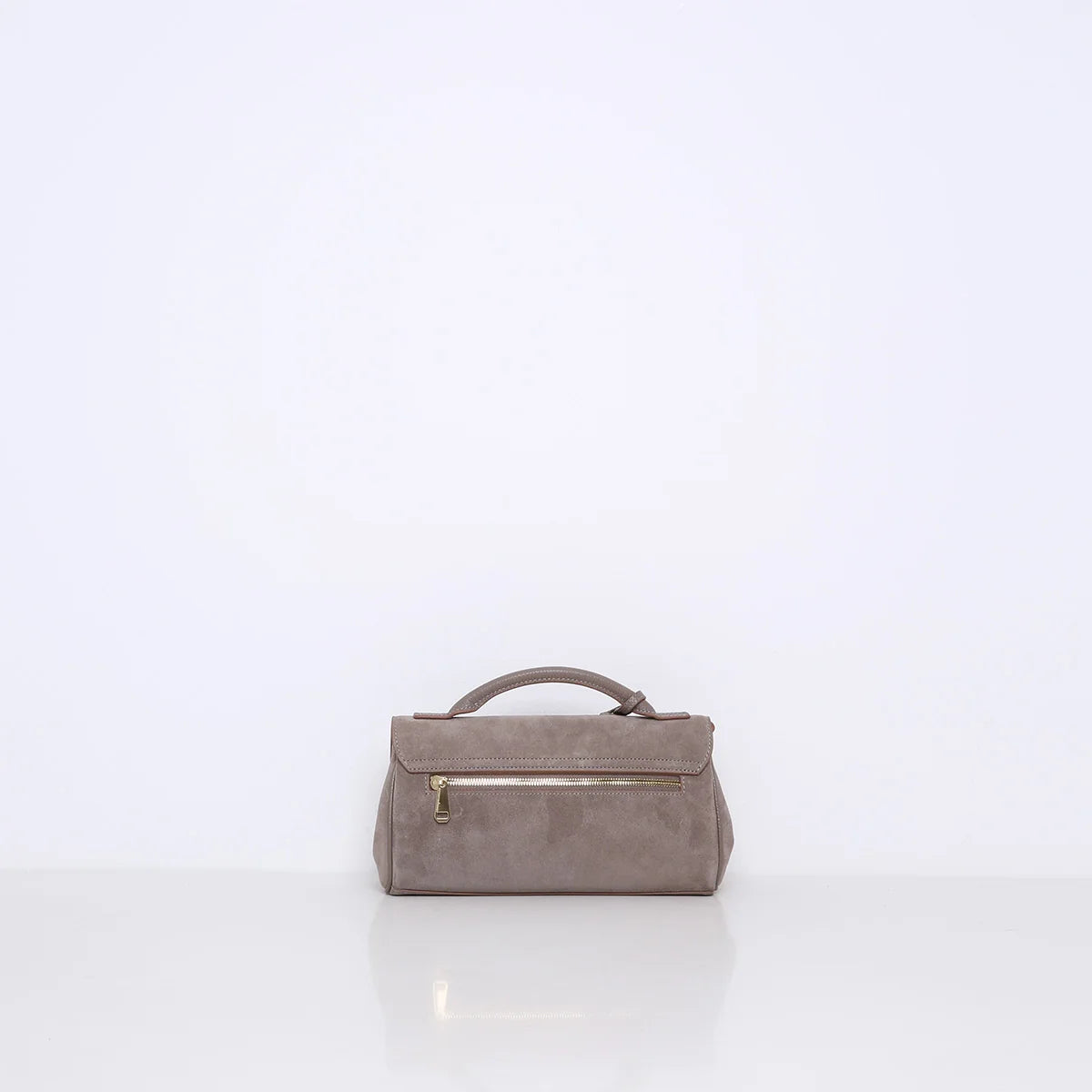 SMAAK Amsterdam Tas Charlton Suede in Clay