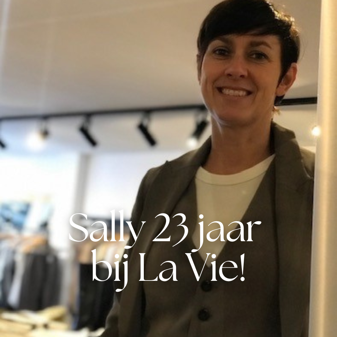 Let's celebrate! Sally 23 jaar bij La Vie!