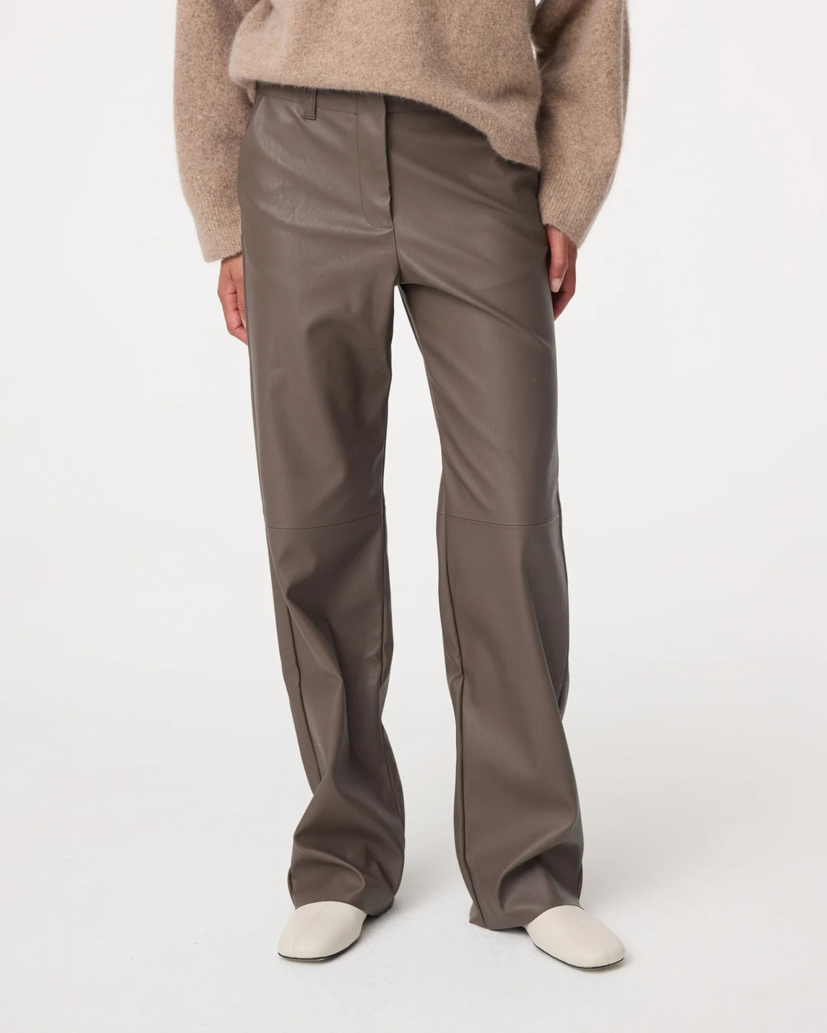 Knit-ted Pantalon Naomi - Taupe
