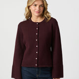 Neo Noir cardigan Mixie 164837 682