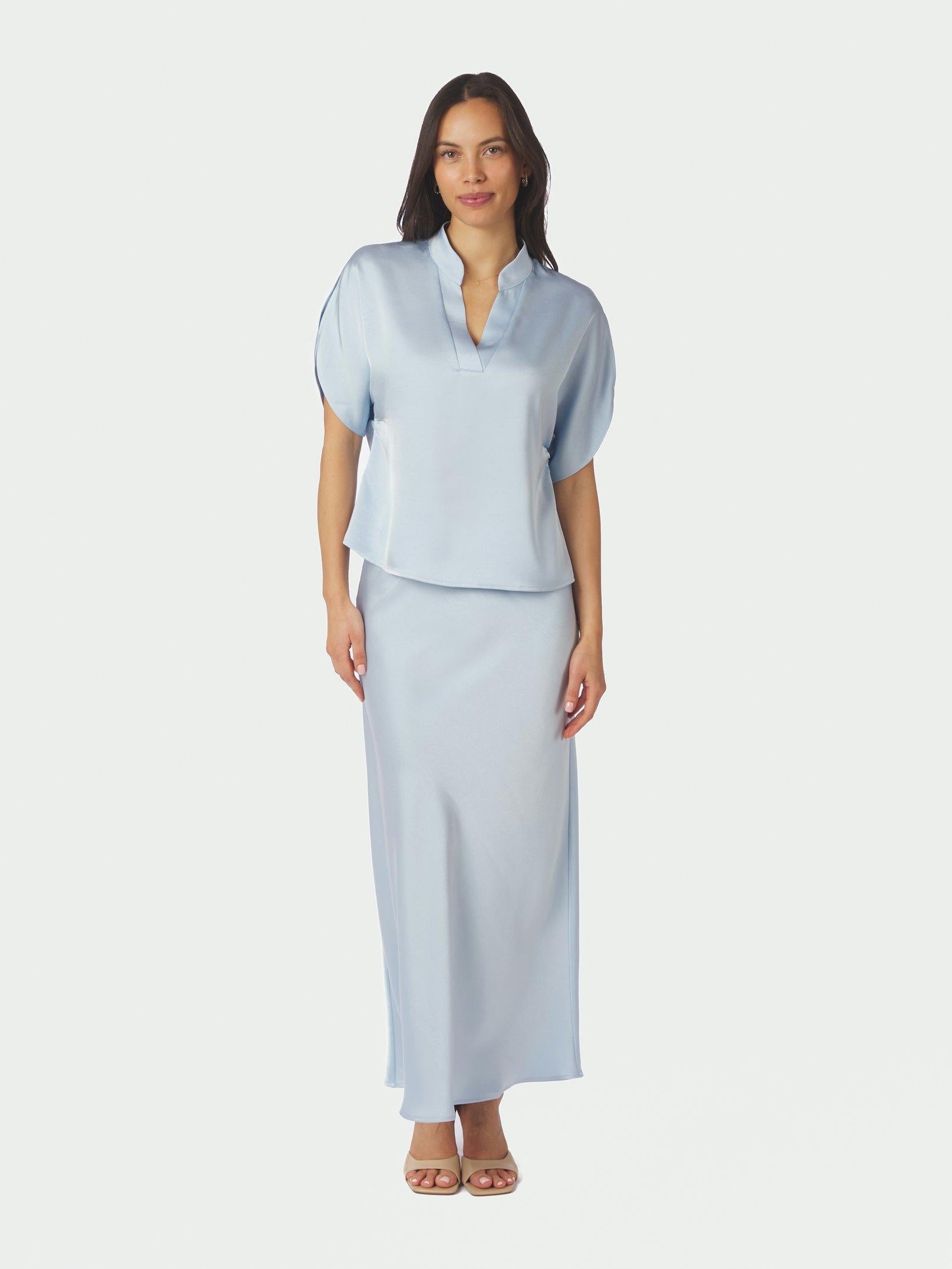 Neo Noir blouse Anelle 168286 145 Light Blue