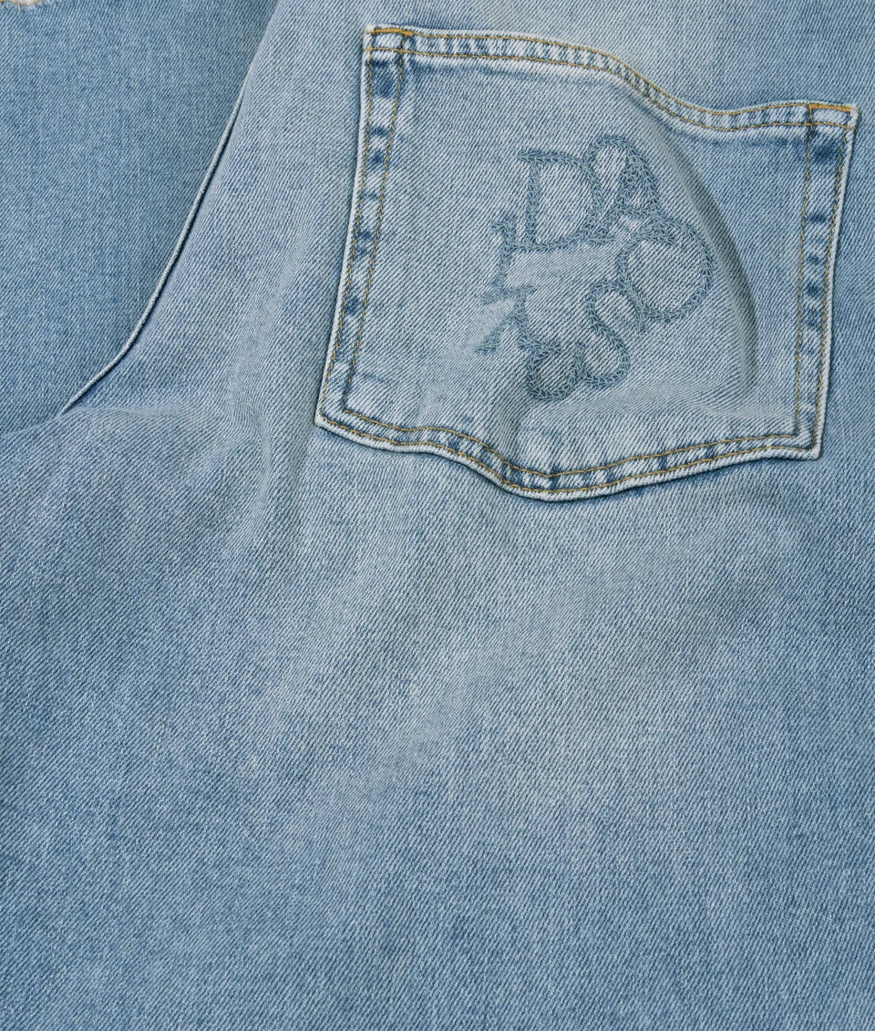 10DAYS Straight Leg Denim Pants - Blauw (Blue Denim)