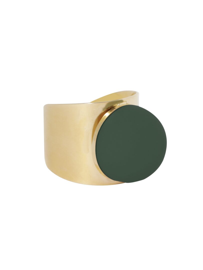 Ellen Beekmans ring RING30076-5 Petrol Green