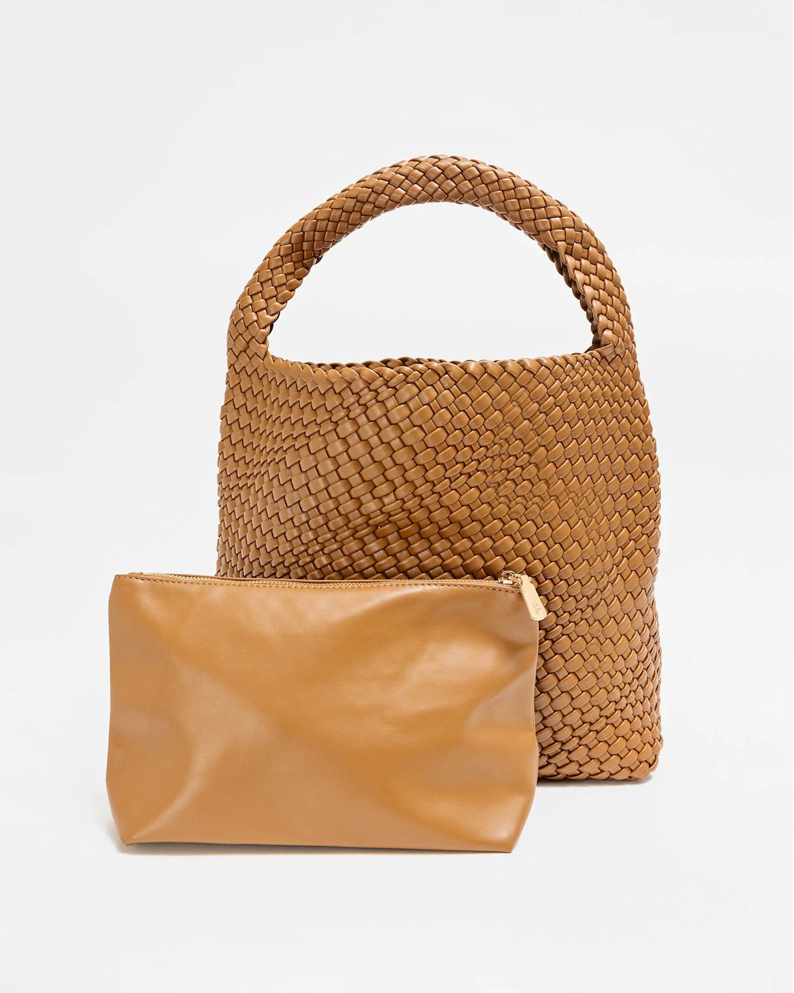 BOW19 tas Mia Bag Large cognac