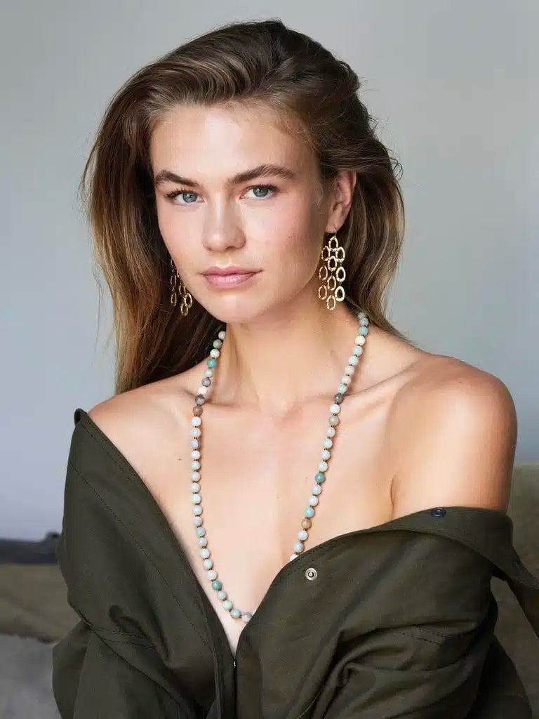 Ellen Beekmans ketting KET79884 Turquoise-mêlée