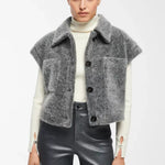 ARMA ARMA  Plume faux mohair Deep grey