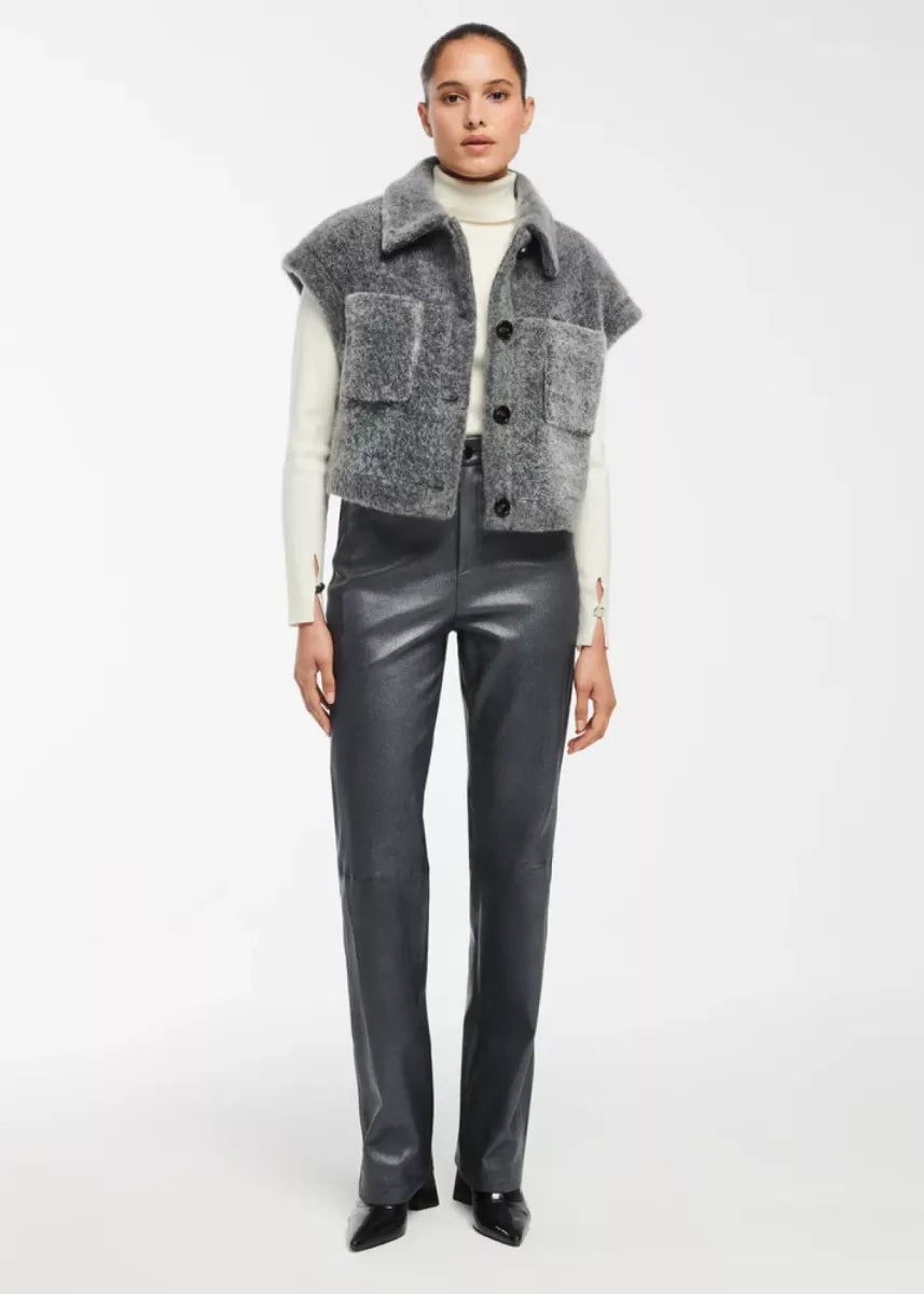 ARMA ARMA  Plume faux mohair Deep grey