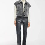 ARMA ARMA  Plume faux mohair Deep grey