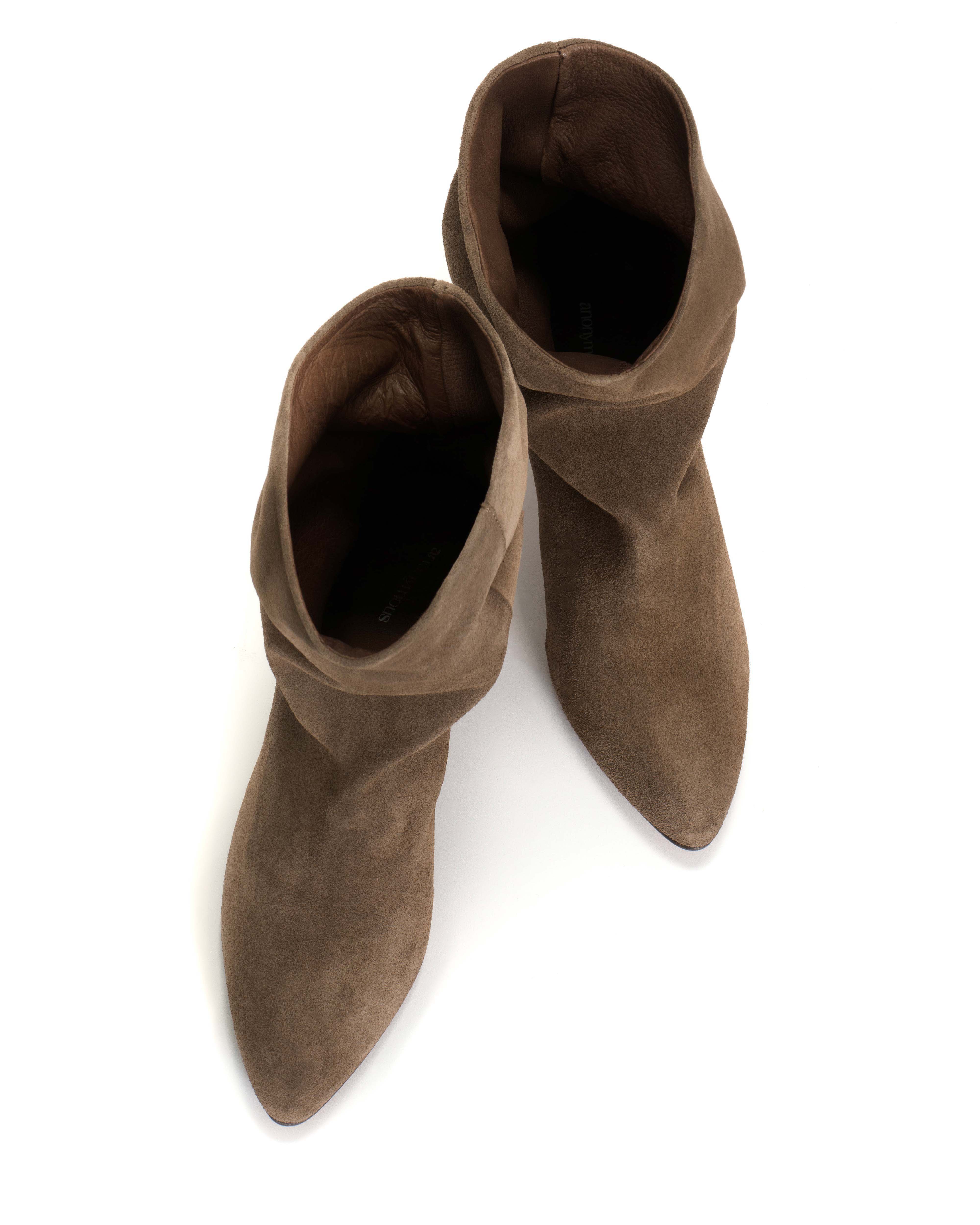 Anonymous laarzen Vully 50 Stiletto Dark Taupe