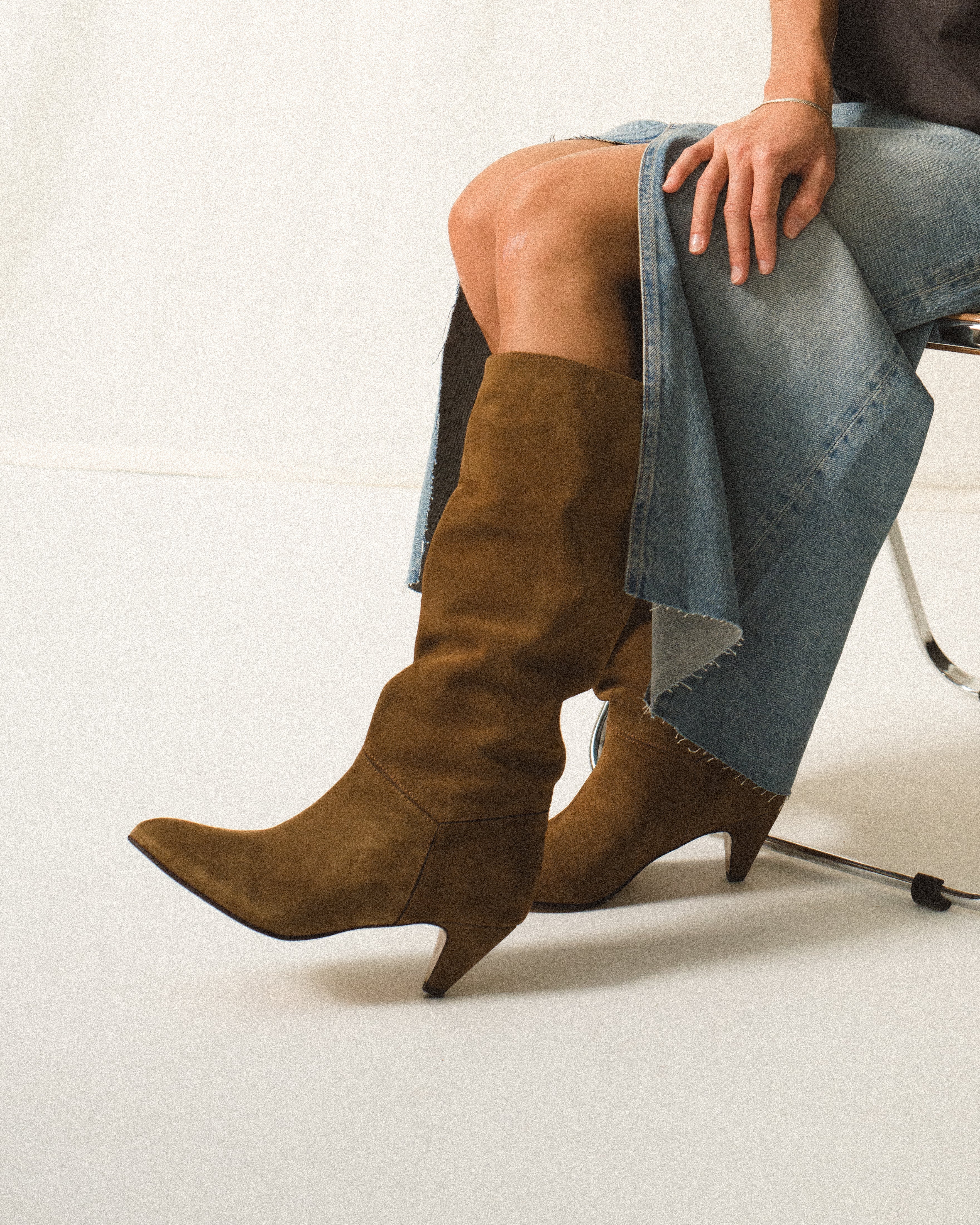 Anonymous laarzen Jasmina 50 stiletto Cinnamon