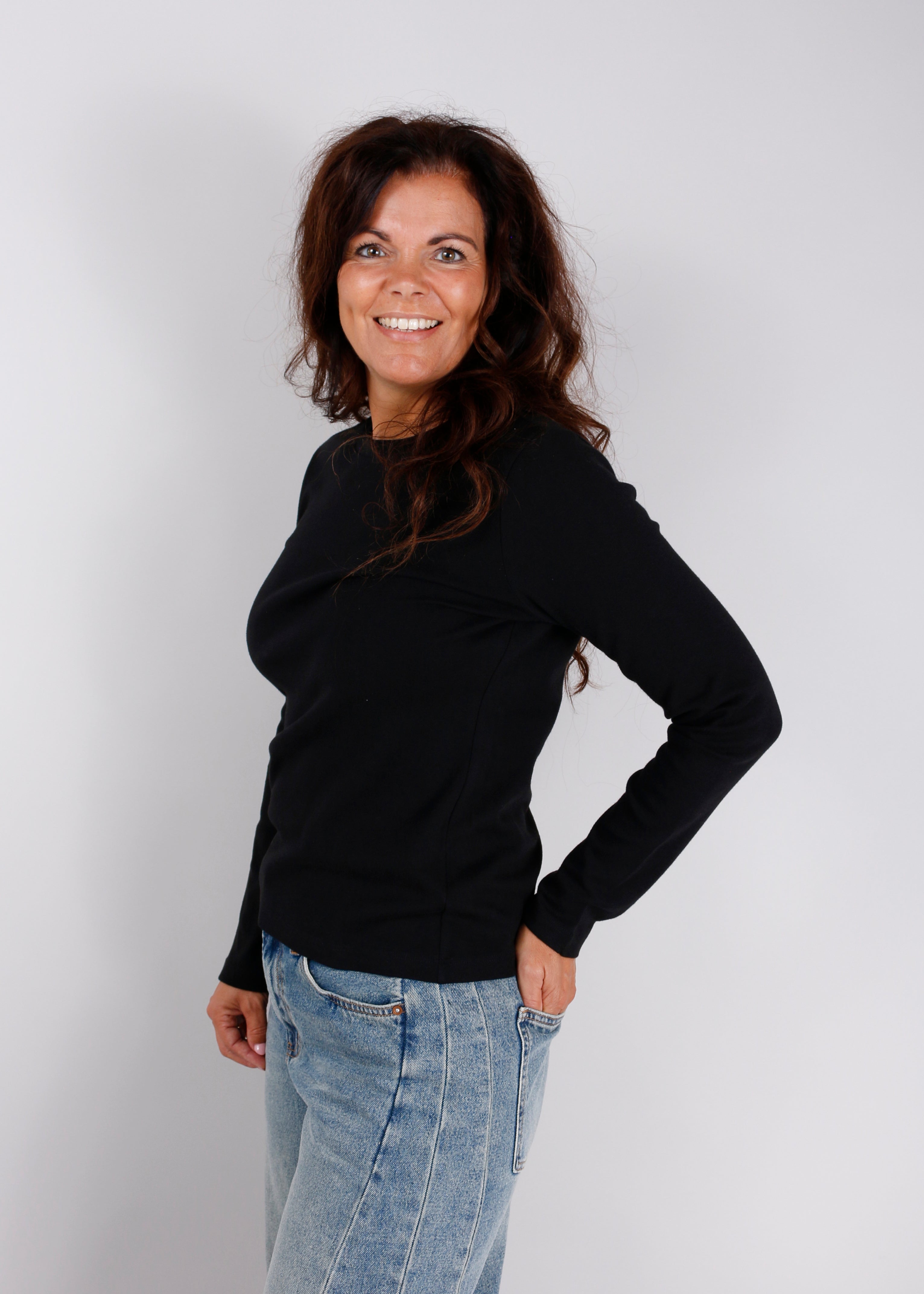 La Vie longsleeve Mila black