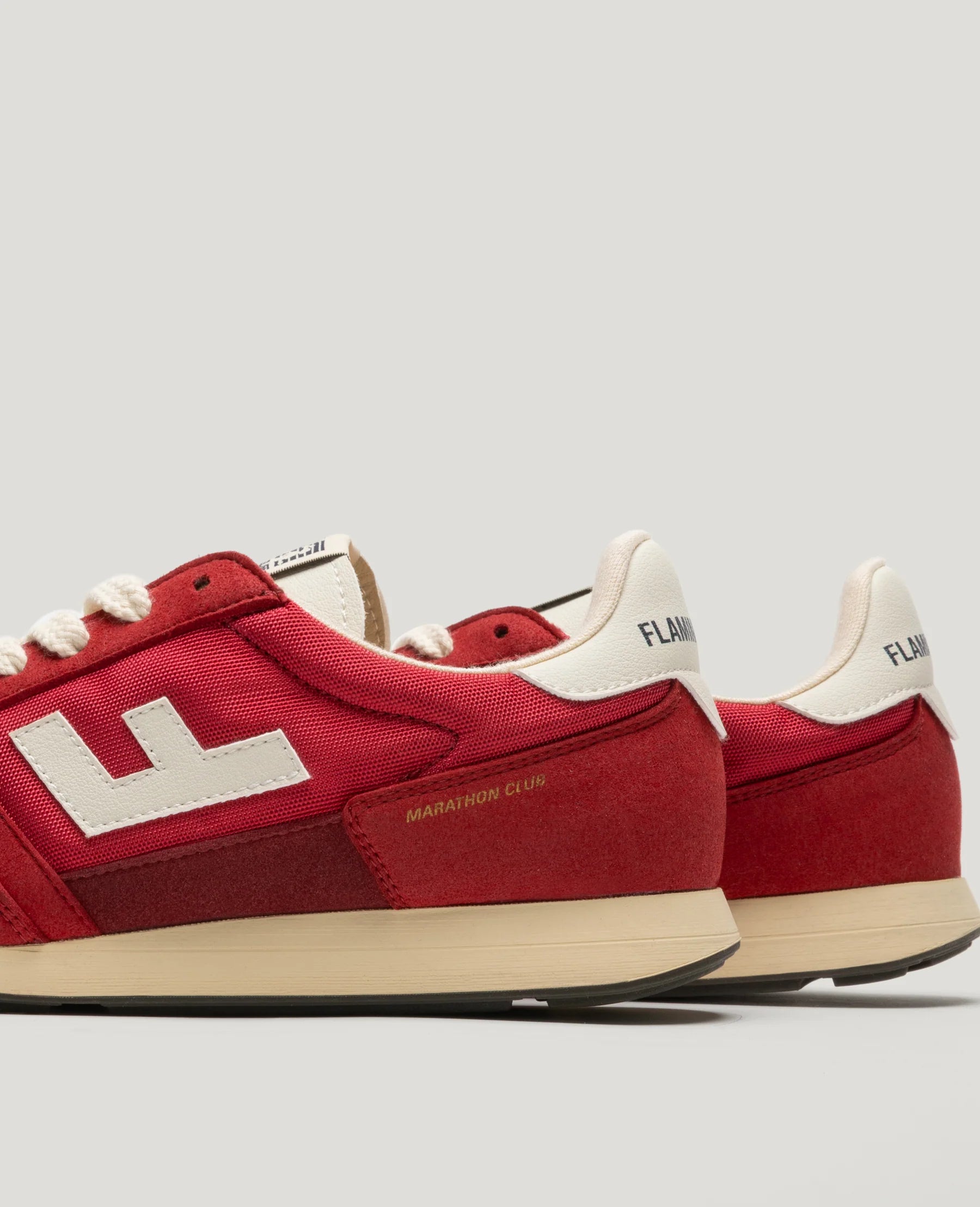 Flamingos sneakers Marathon Club Scarlet
