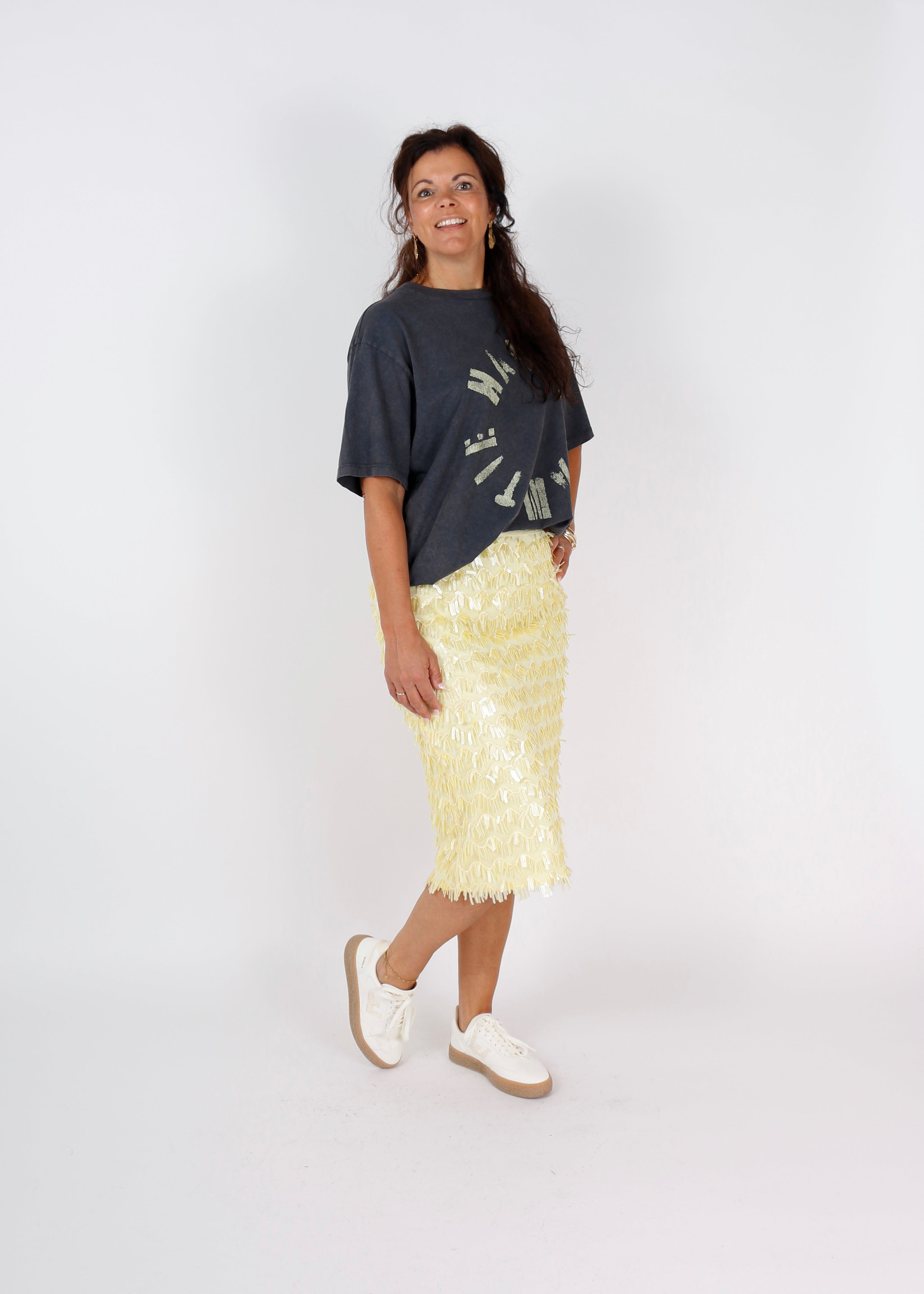 Haute l'Amitié rok HL10602 Pale Yellow