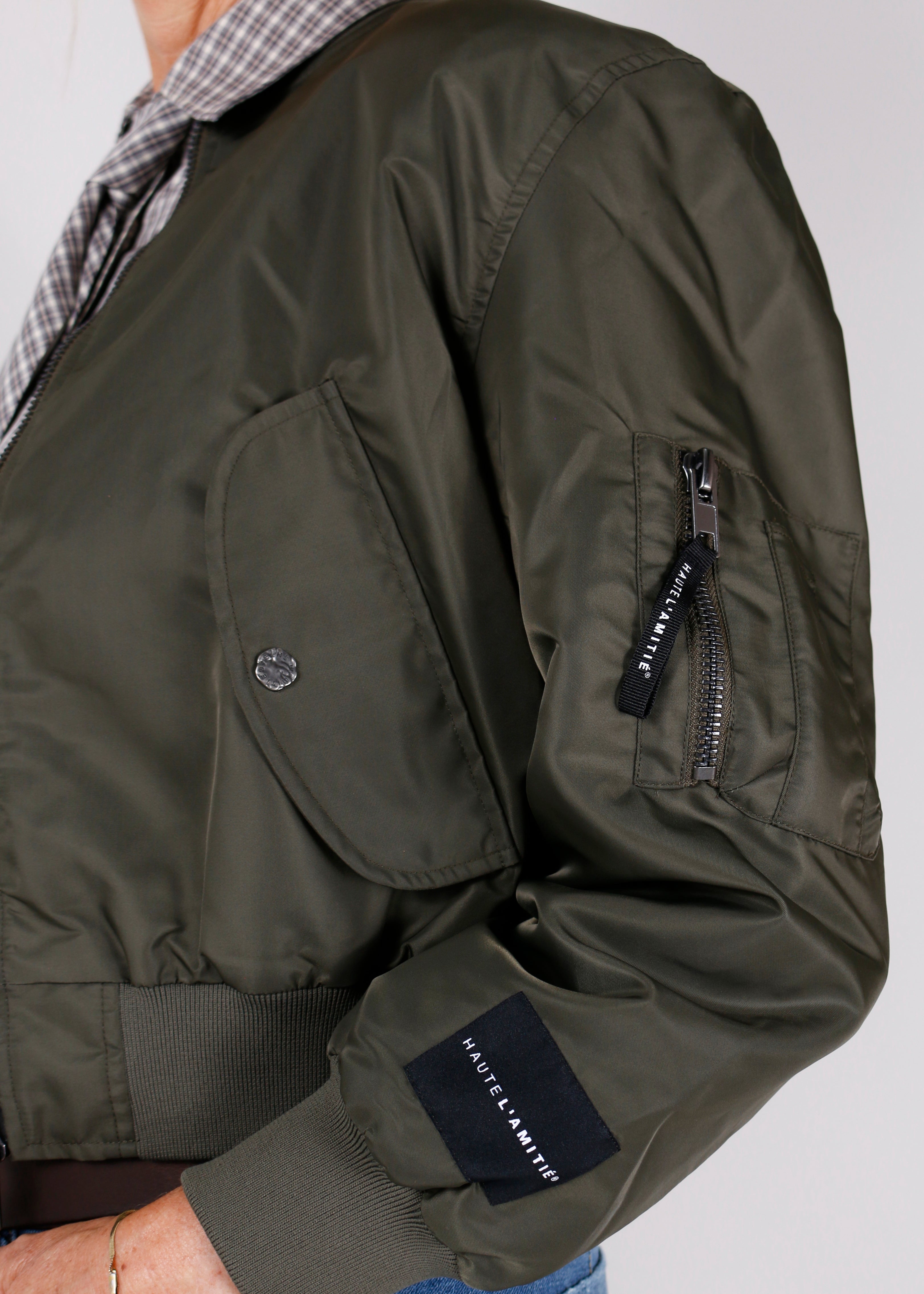 Haute l'Amitié Bomber HL10659 Army
