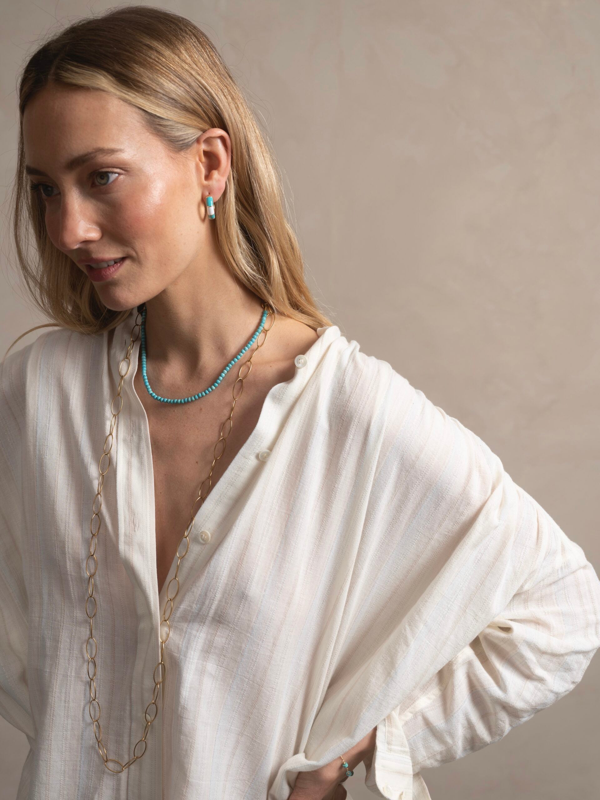 Ellen Beekmans ovalen ketting