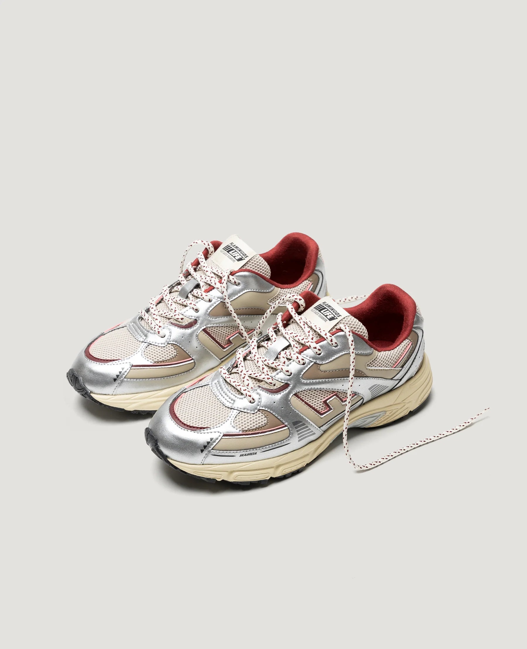 Flamingo's sneakers Wairoa Silver Merlot