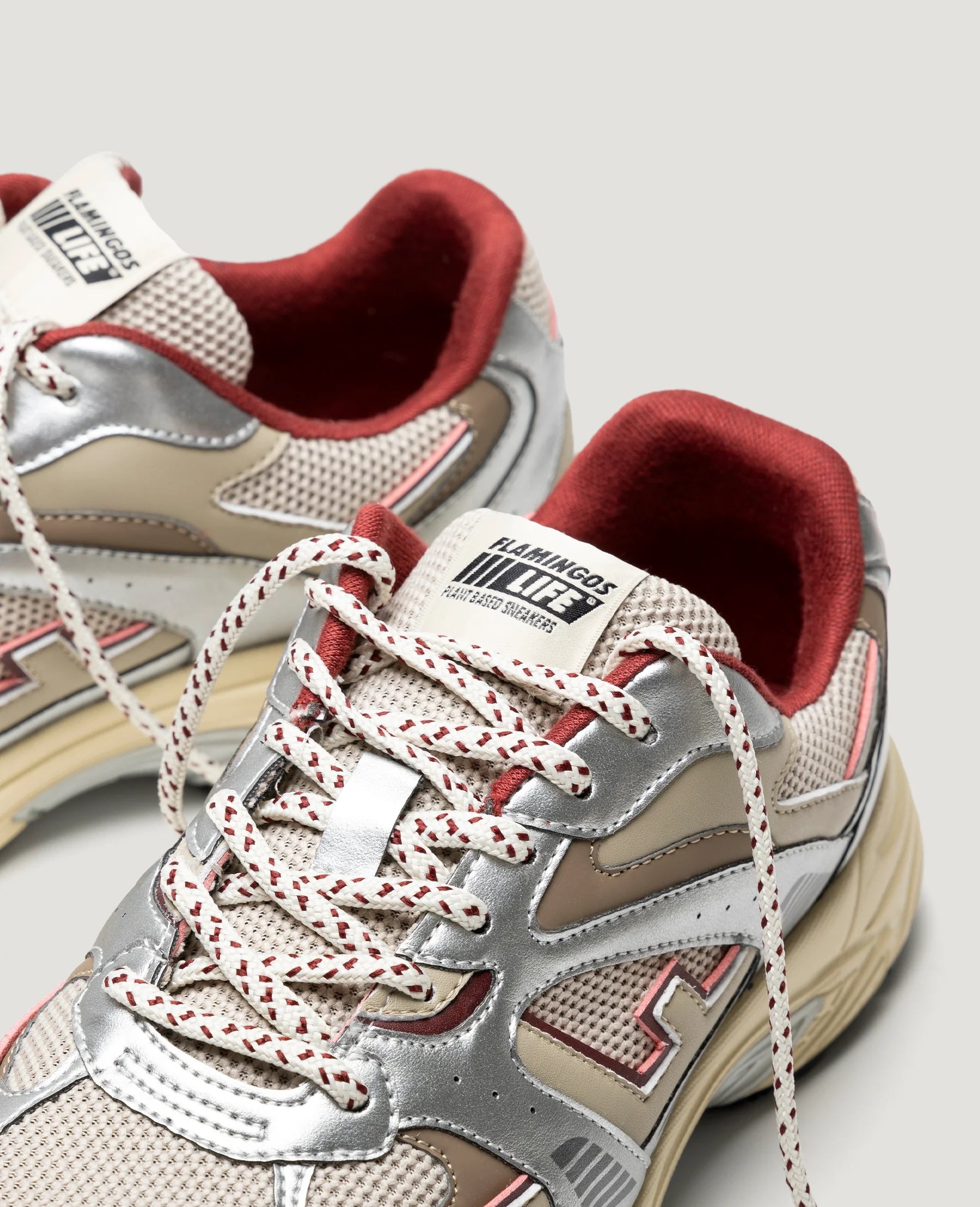 Flamingo's sneakers Wairoa Silver Merlot