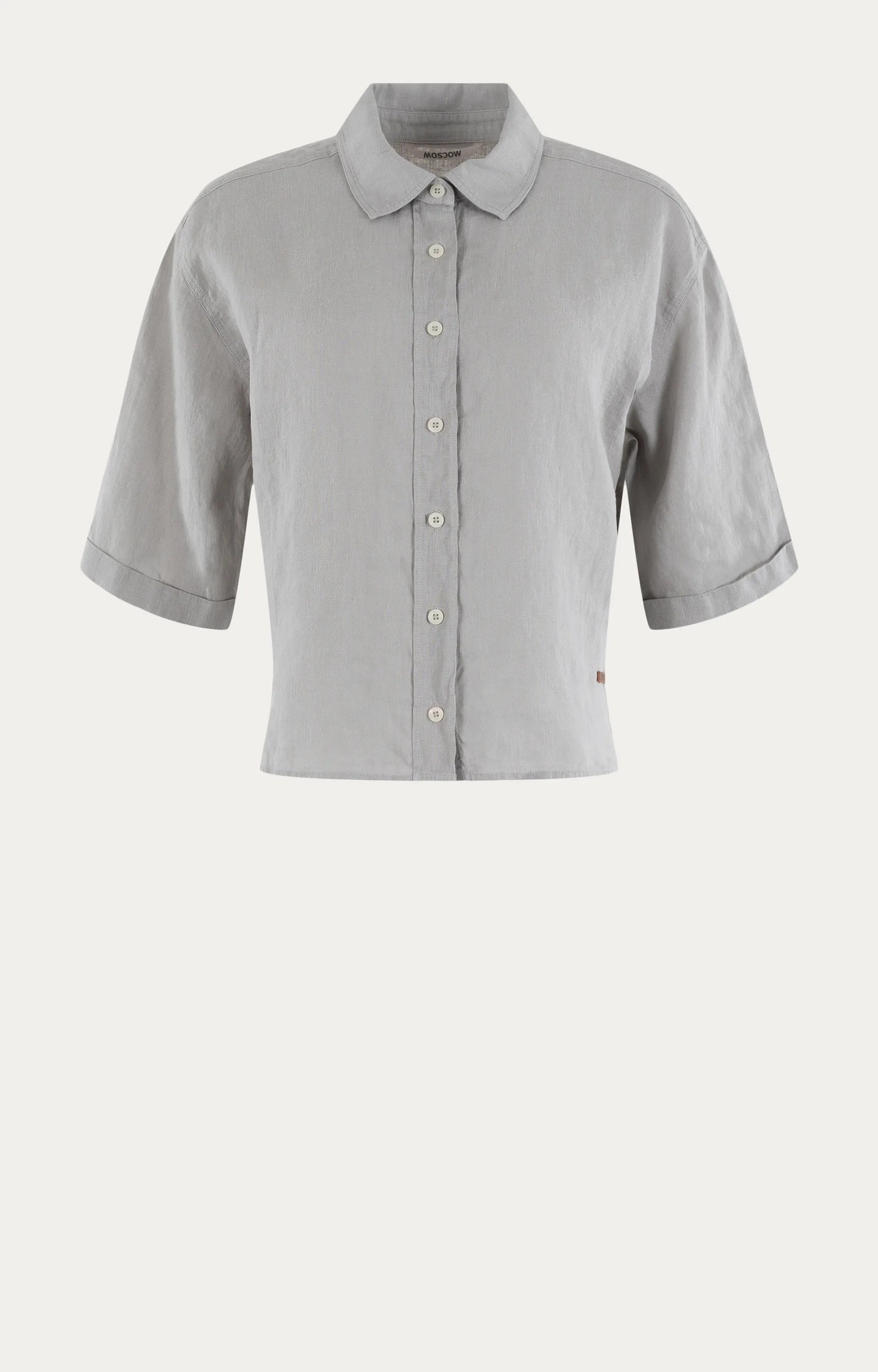 Moscow blouse Lady 94-05 Light Grey Solid