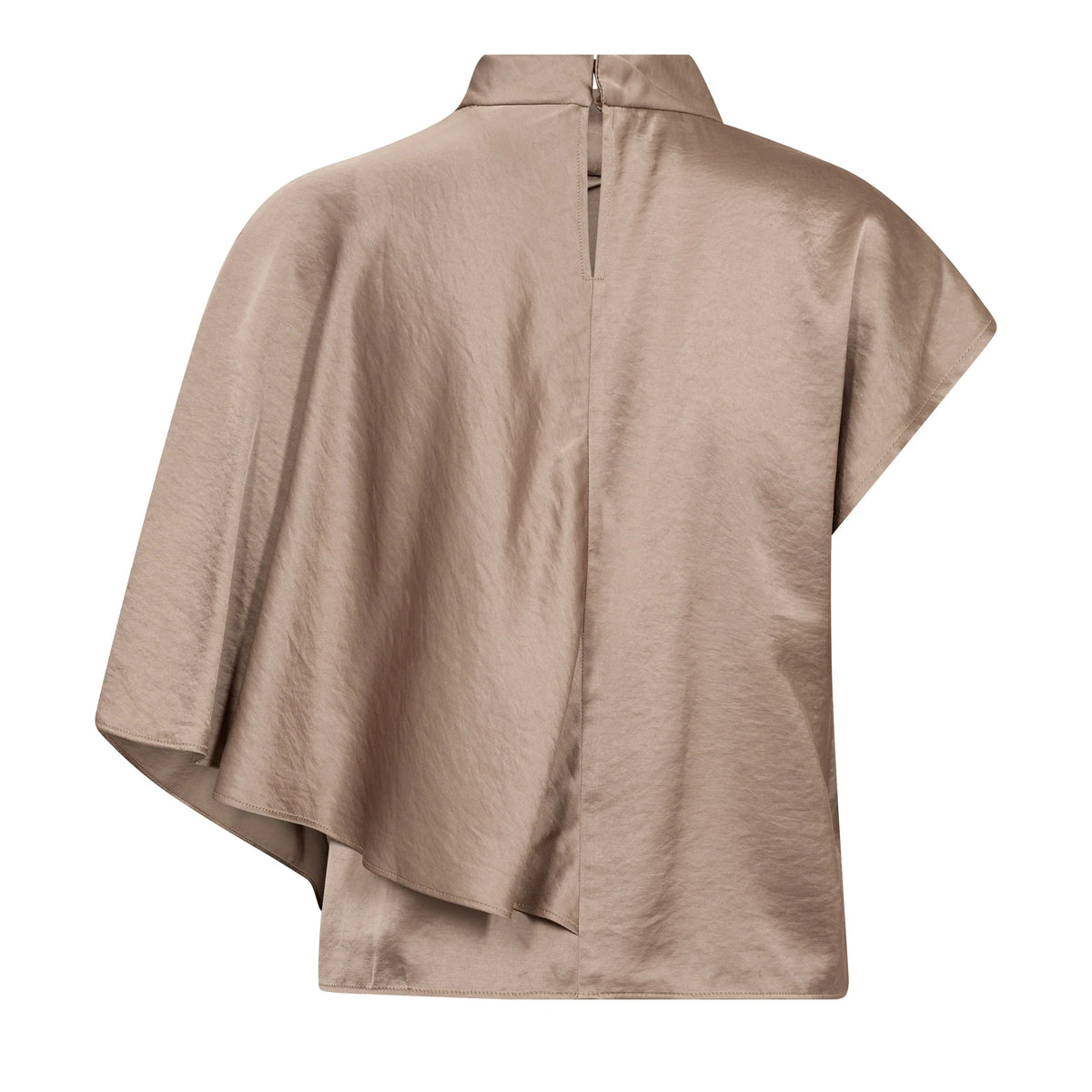 Co'Couture IdunCC Cape blouse in Walnut